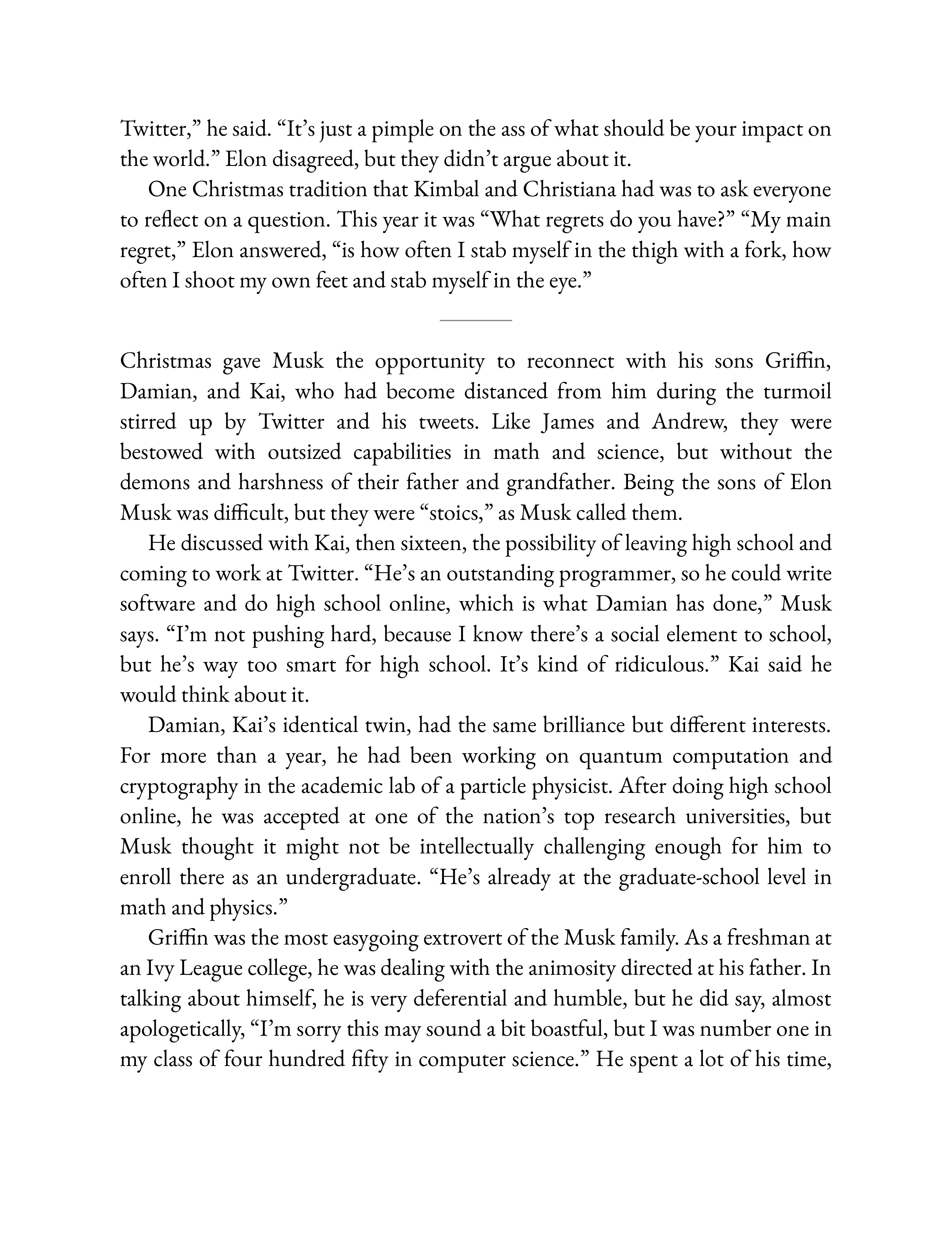 Simon & Schuster Elon Musk Biography by Walter Isaacson — page 700