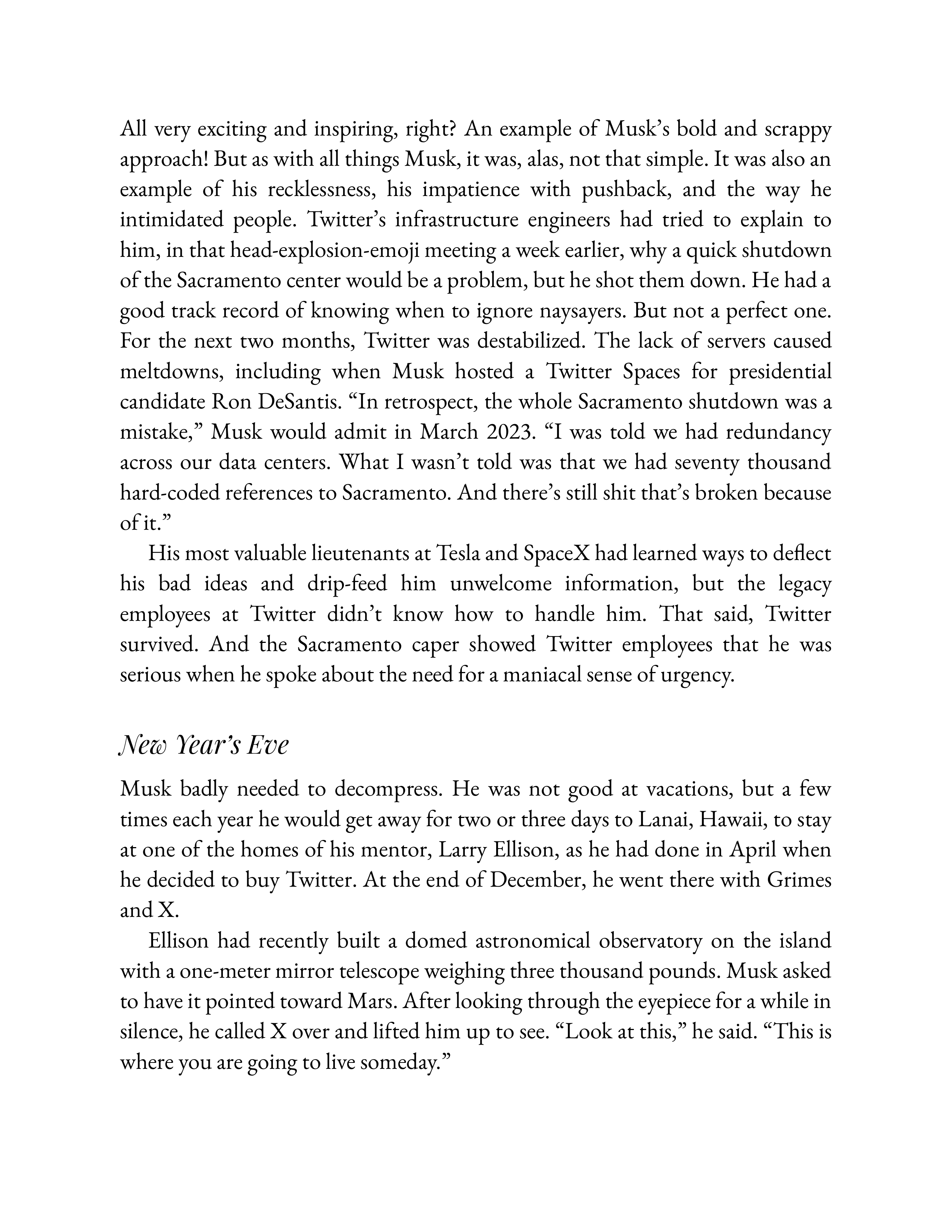 Simon & Schuster Elon Musk Biography by Walter Isaacson — page 703