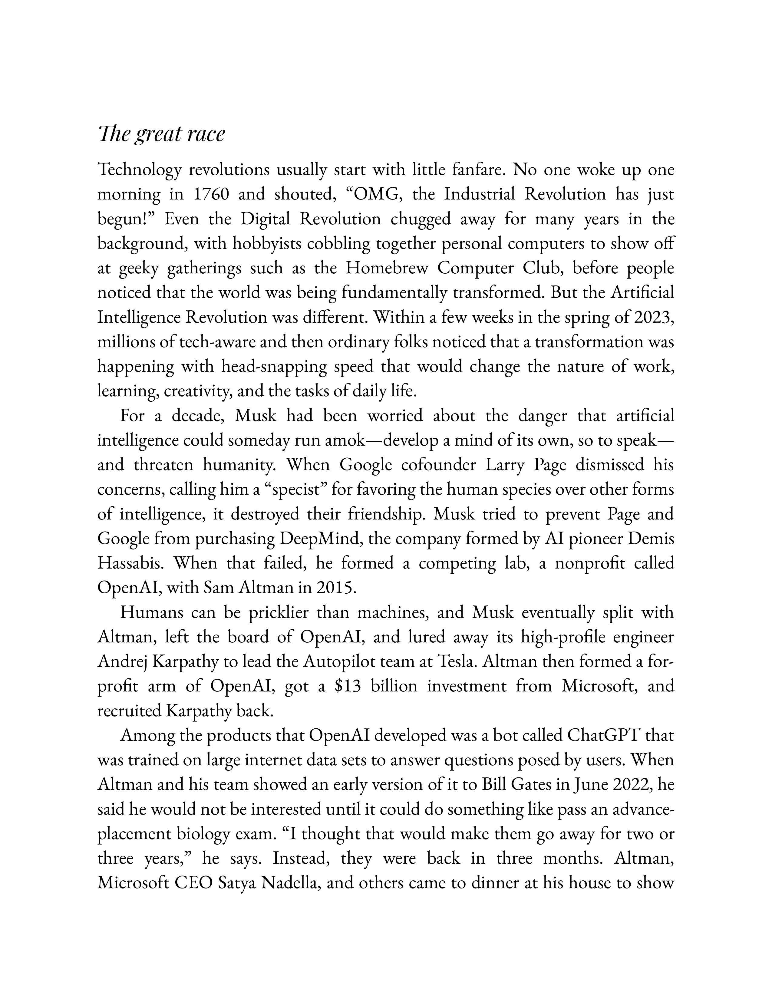 Simon & Schuster Elon Musk Biography by Walter Isaacson — page 715