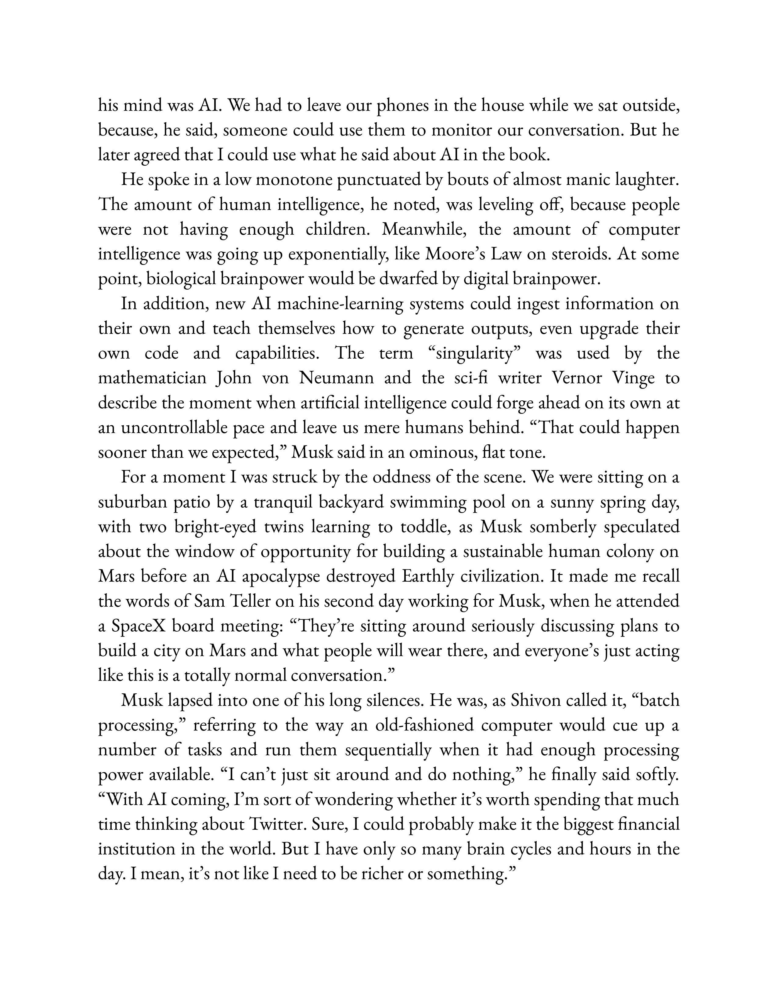 Simon & Schuster Elon Musk Biography by Walter Isaacson — page 719