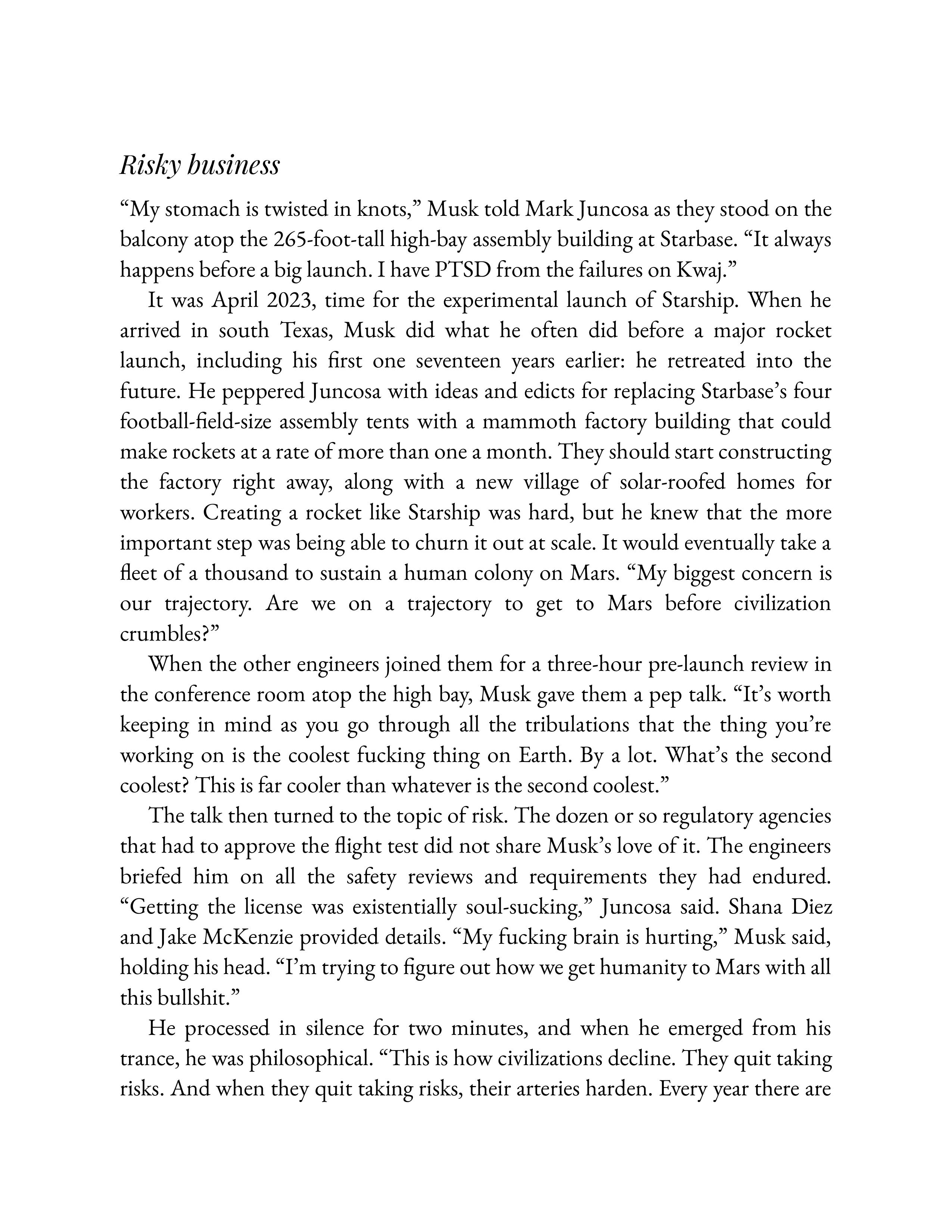 Simon & Schuster Elon Musk Biography by Walter Isaacson — page 725