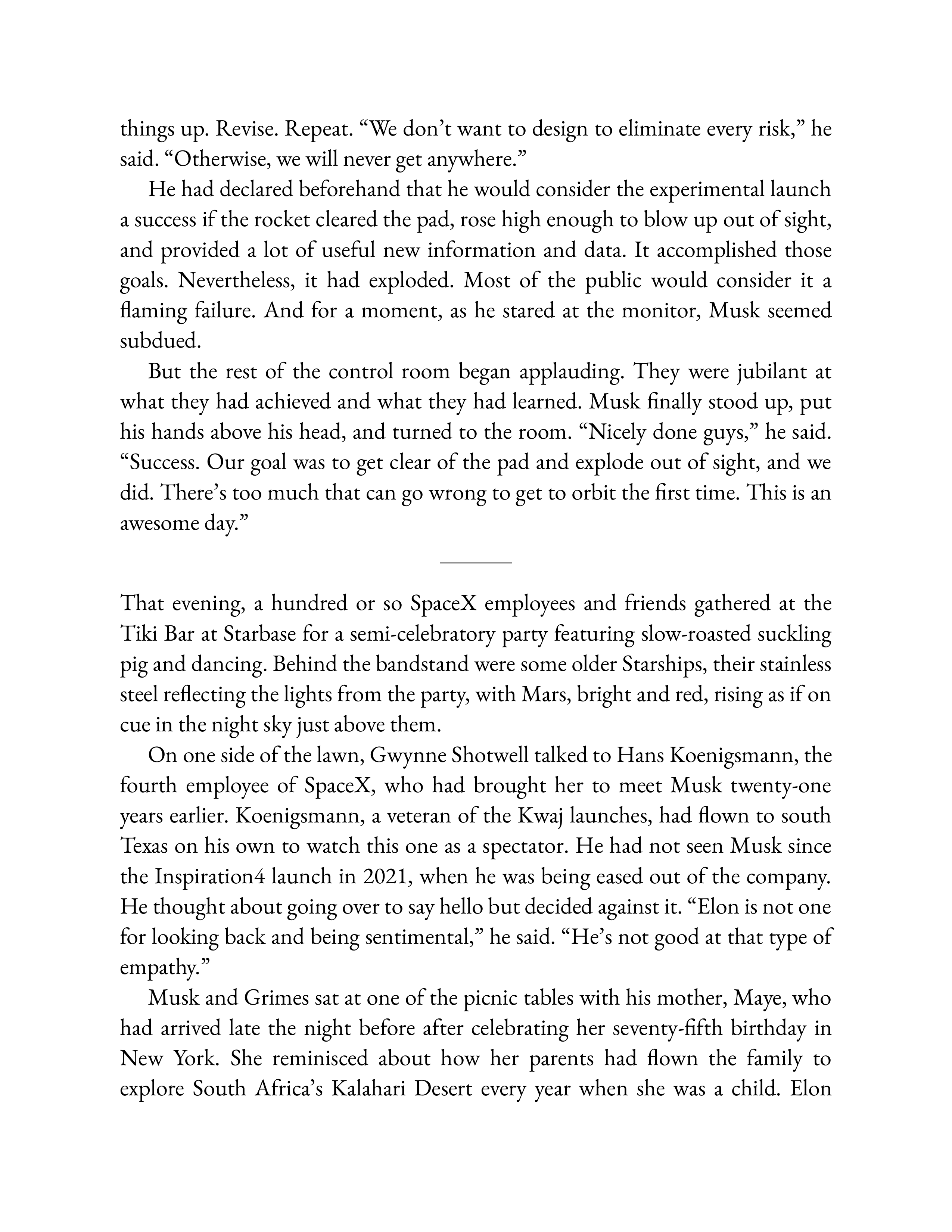 Simon & Schuster Elon Musk Biography by Walter Isaacson — page 728