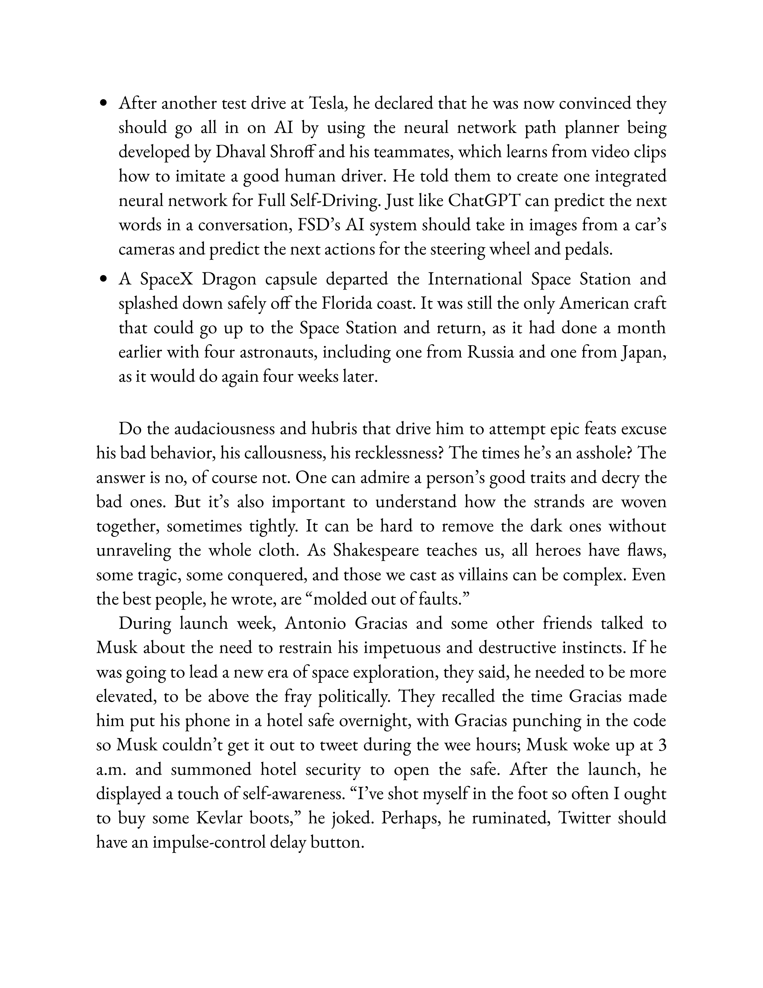 Simon & Schuster Elon Musk Biography by Walter Isaacson — page 731