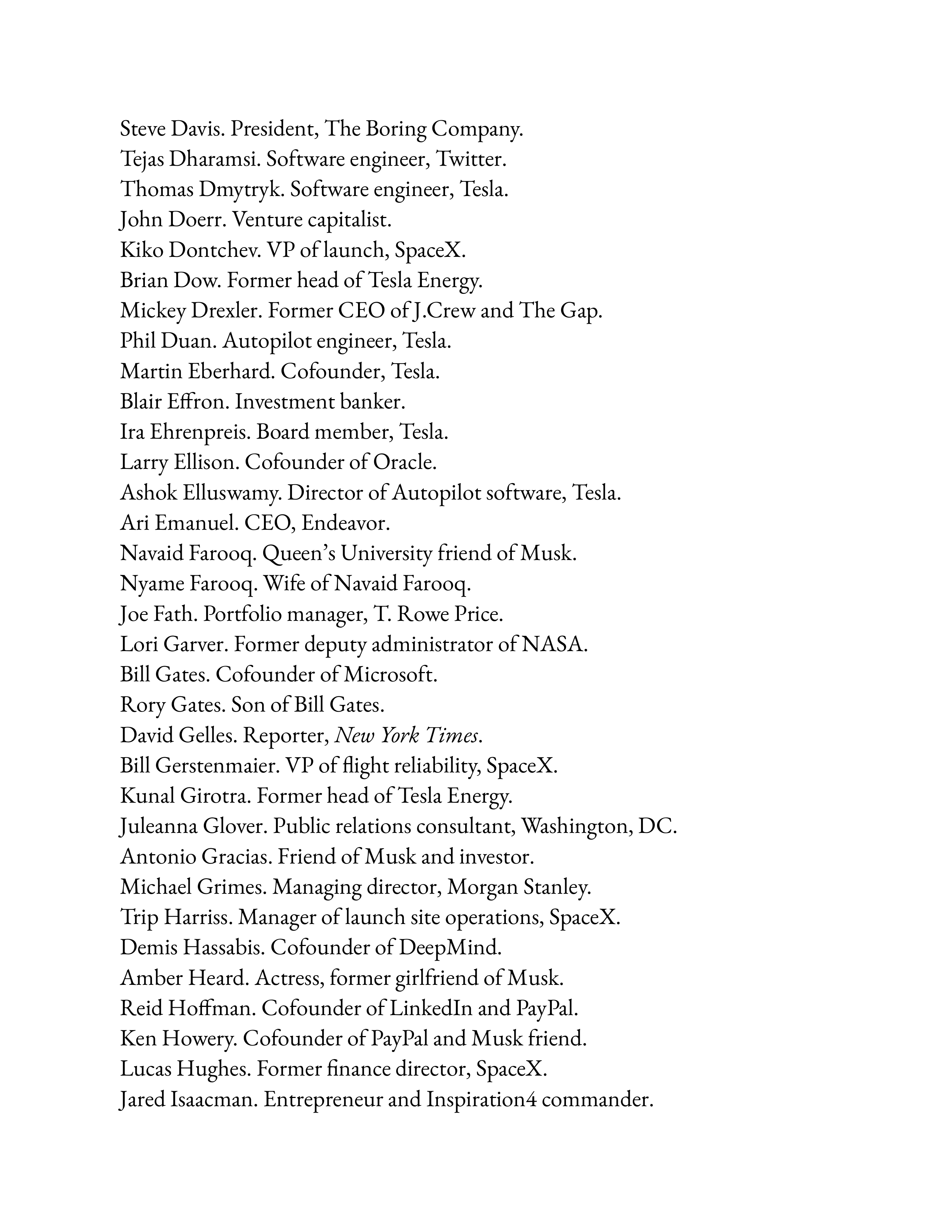 Simon & Schuster Elon Musk Biography by Walter Isaacson — page 742