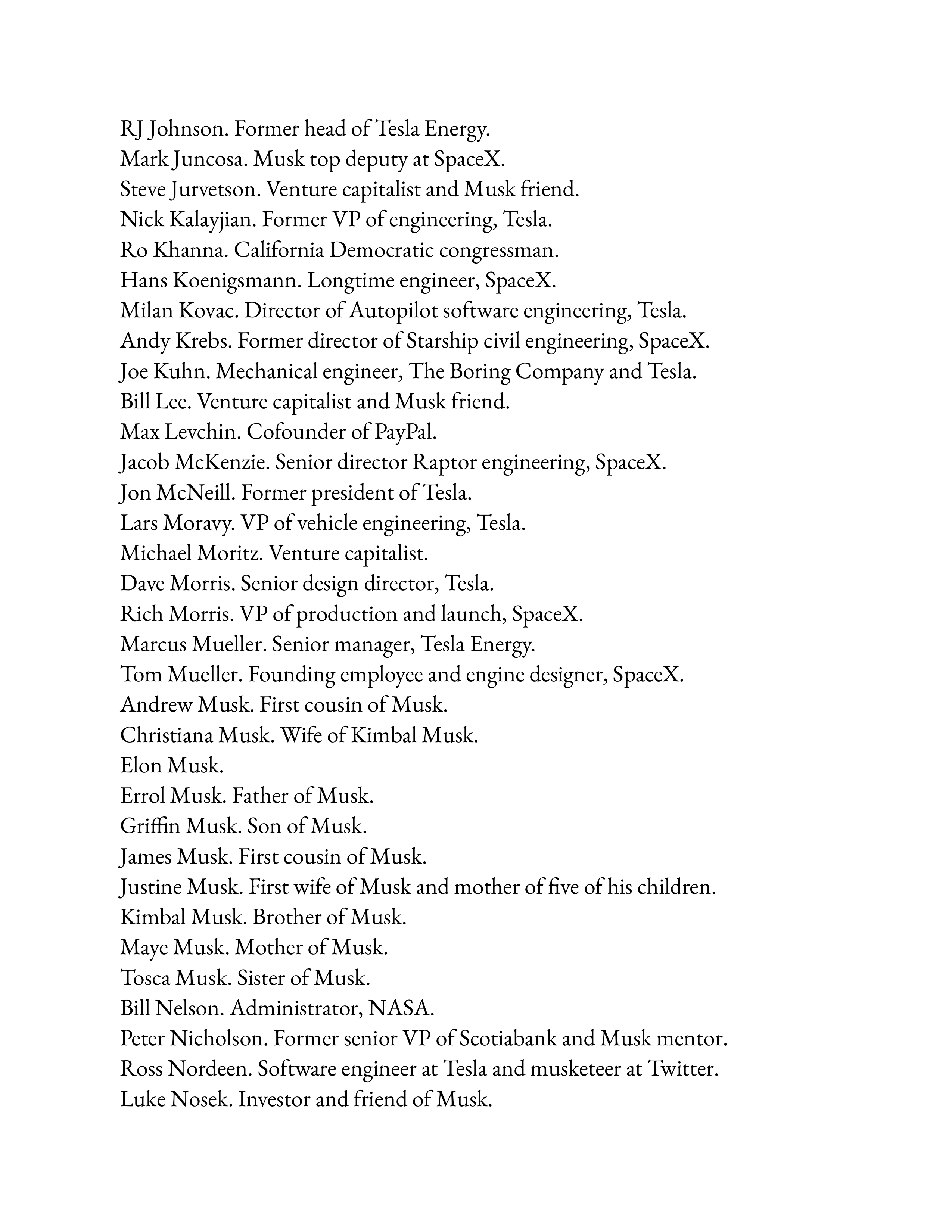 Simon & Schuster Elon Musk Biography by Walter Isaacson — page 743