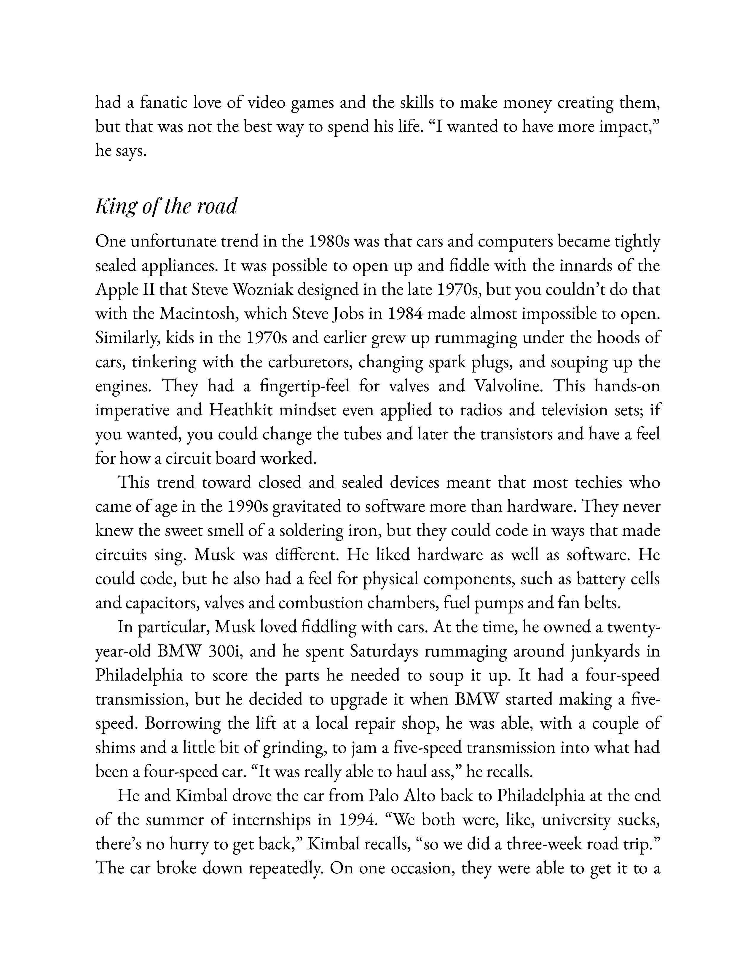 Simon & Schuster Elon Musk Biography by Walter Isaacson — page 79