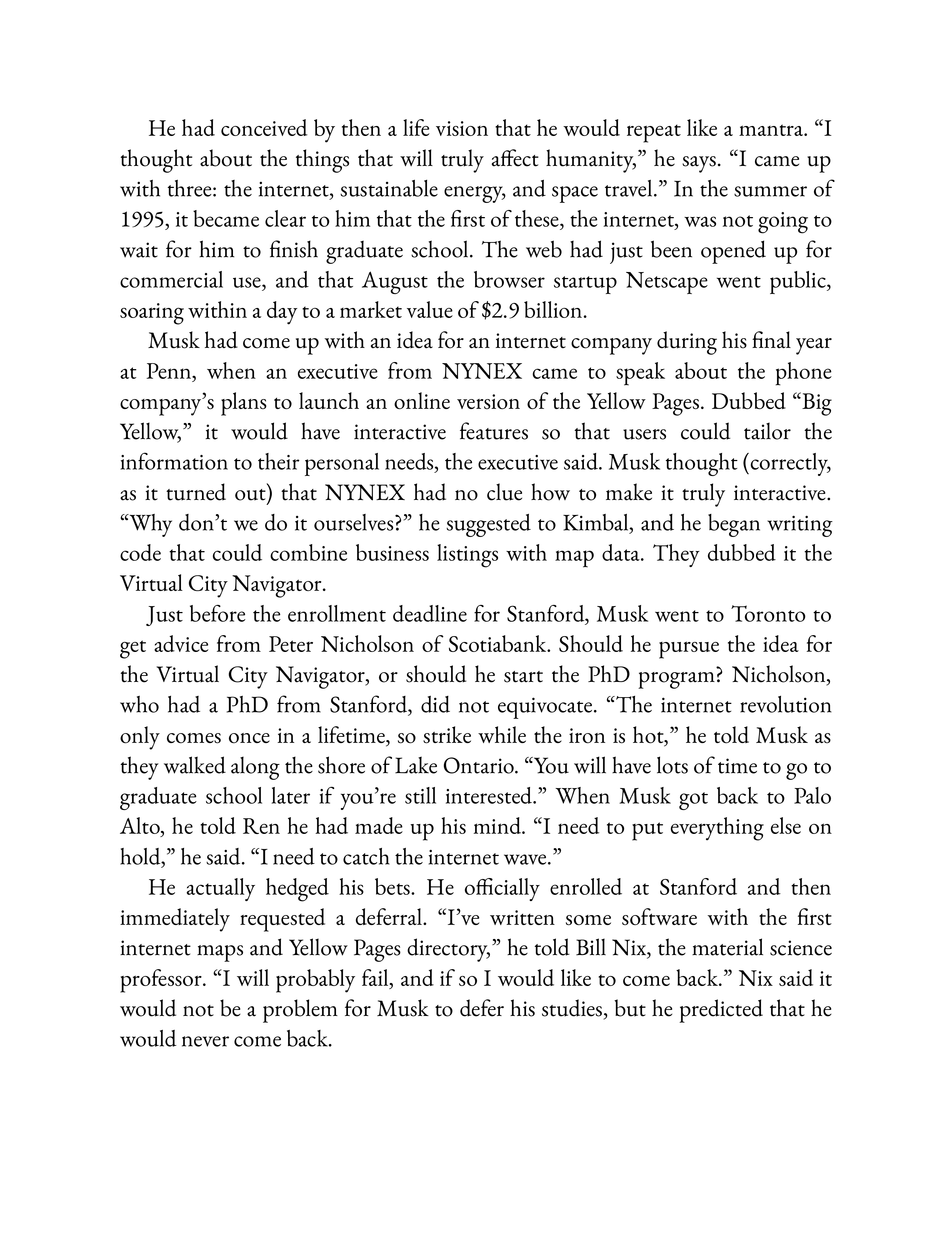 Simon & Schuster Elon Musk Biography by Walter Isaacson — page 81