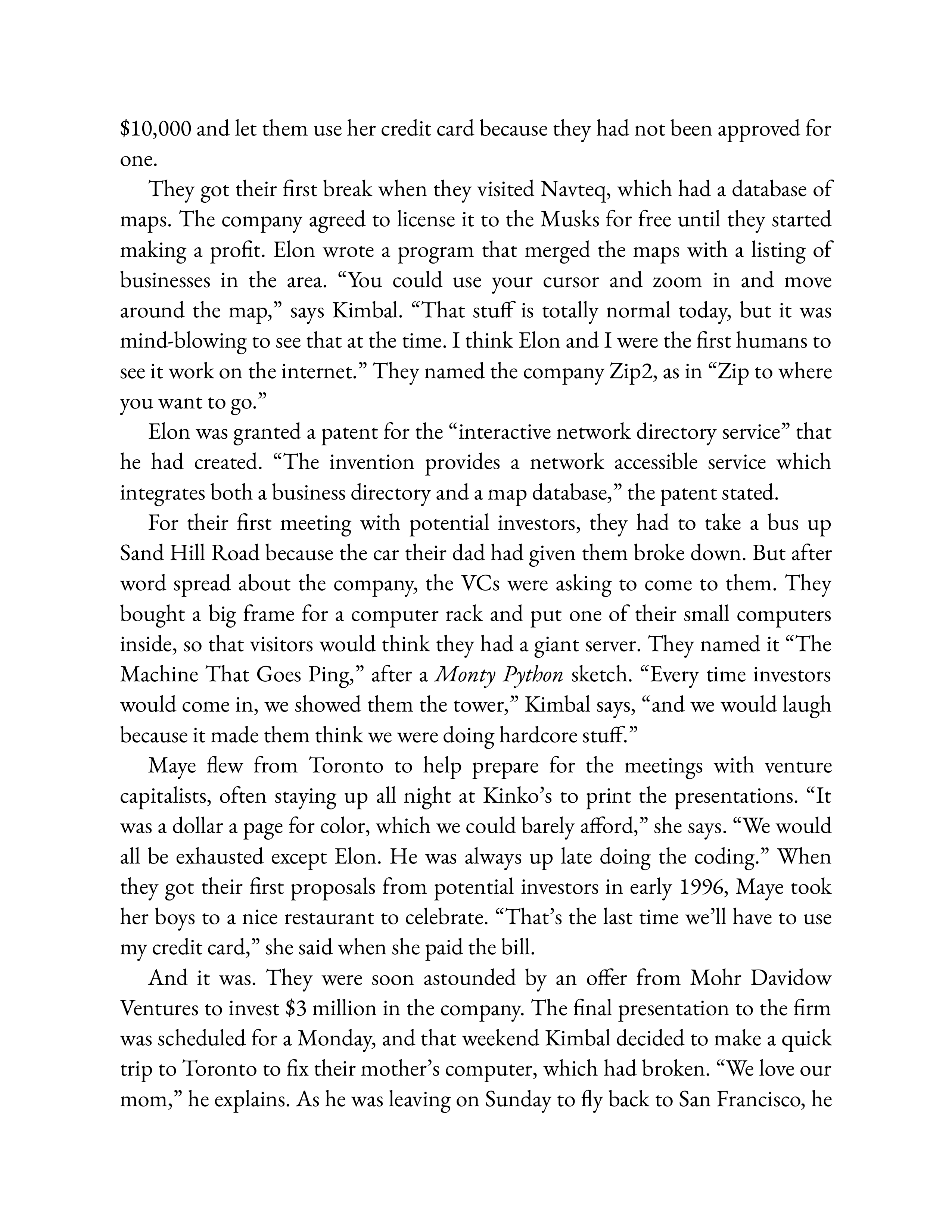 Simon & Schuster Elon Musk Biography by Walter Isaacson — page 87