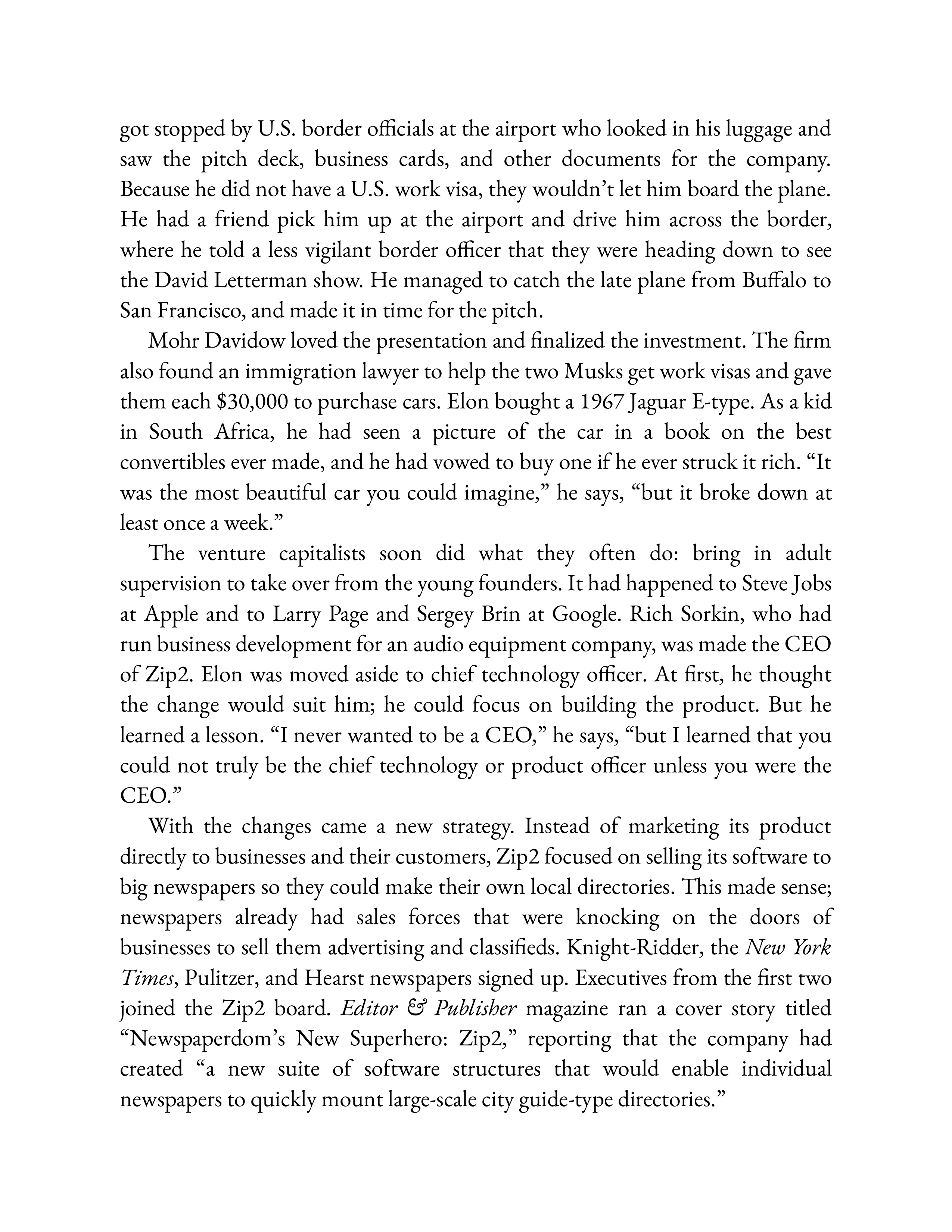 Simon & Schuster Elon Musk Biography by Walter Isaacson — page 88