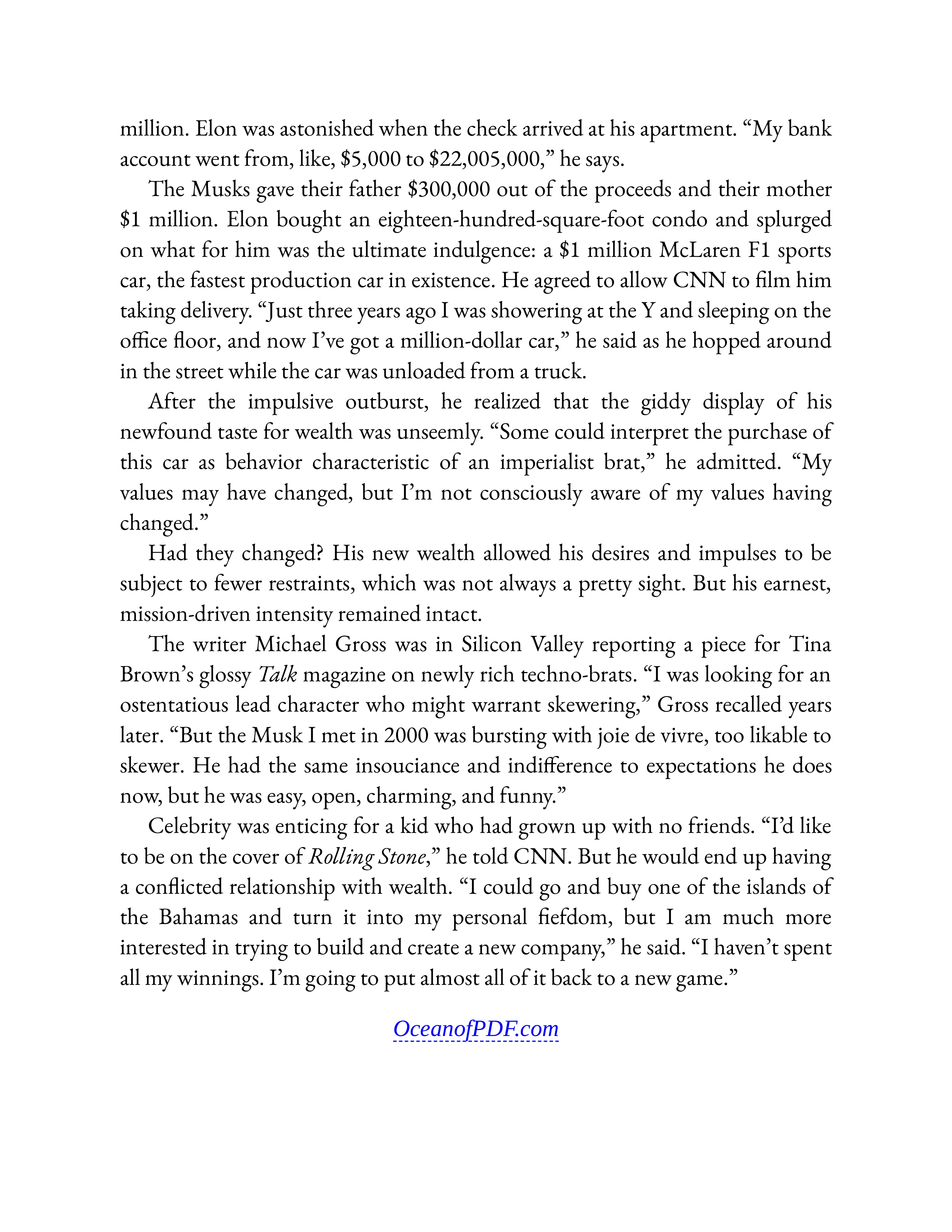Simon & Schuster Elon Musk Biography by Walter Isaacson — page 91