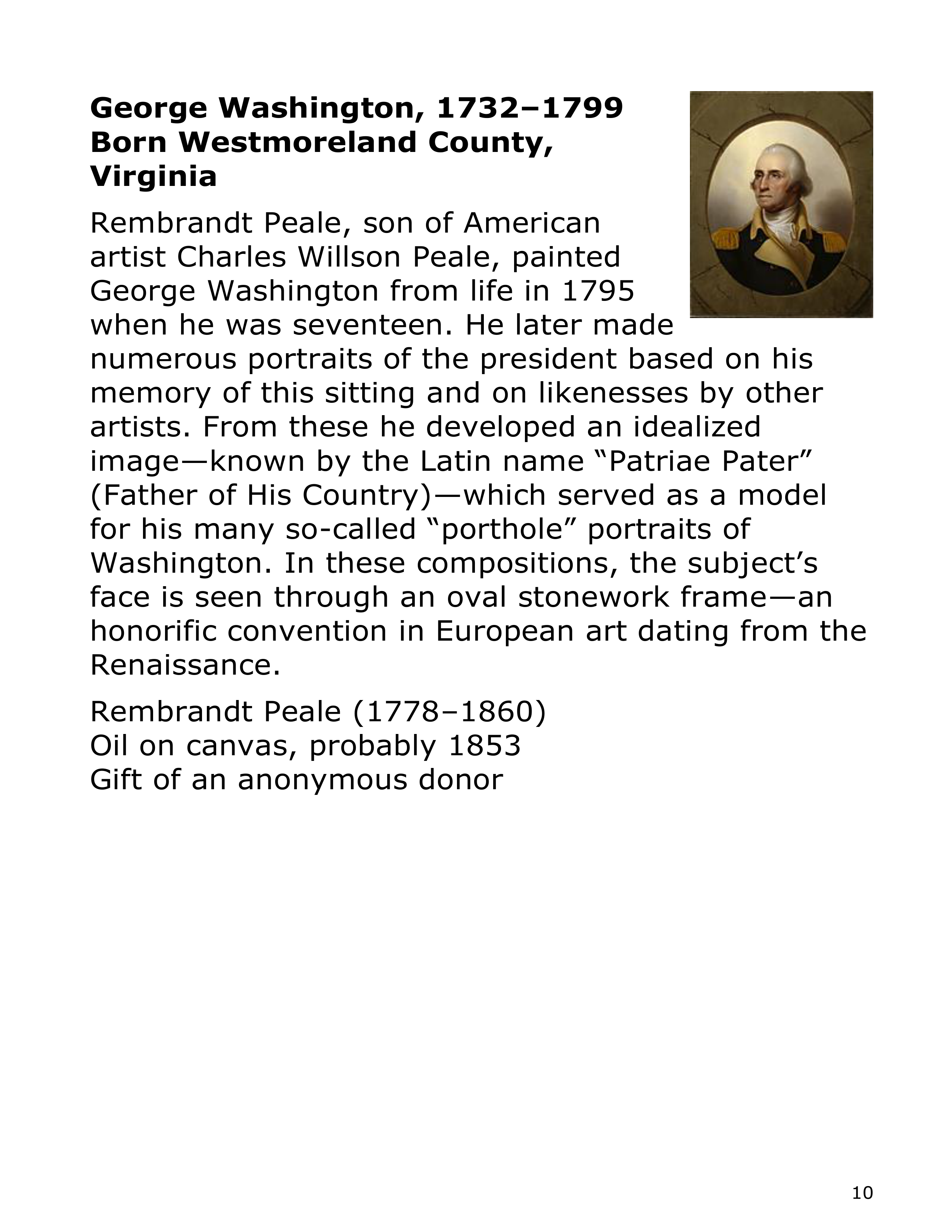 Smithsonian Institution America’s Presidents Biography — page 10