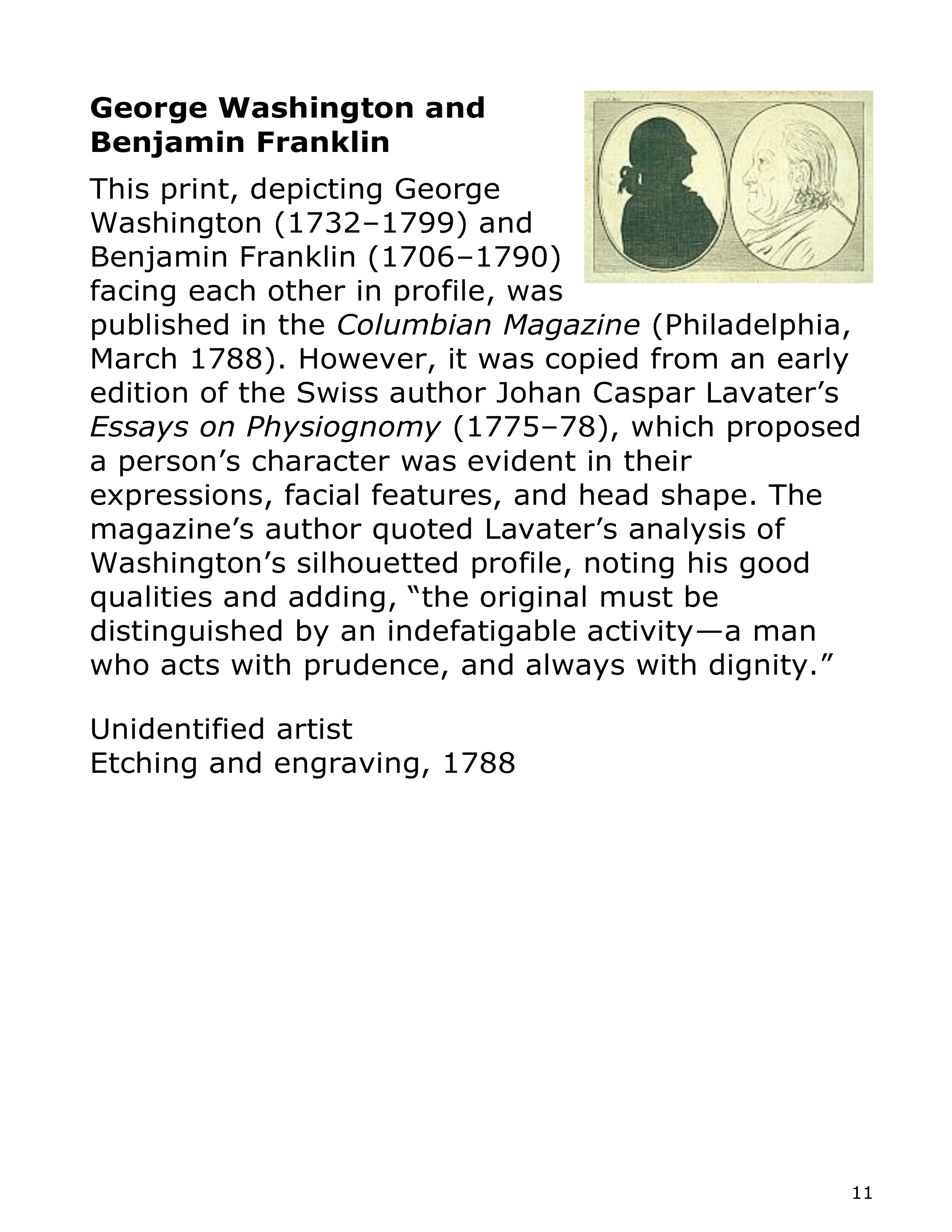 Smithsonian Institution America’s Presidents Biography — page 11