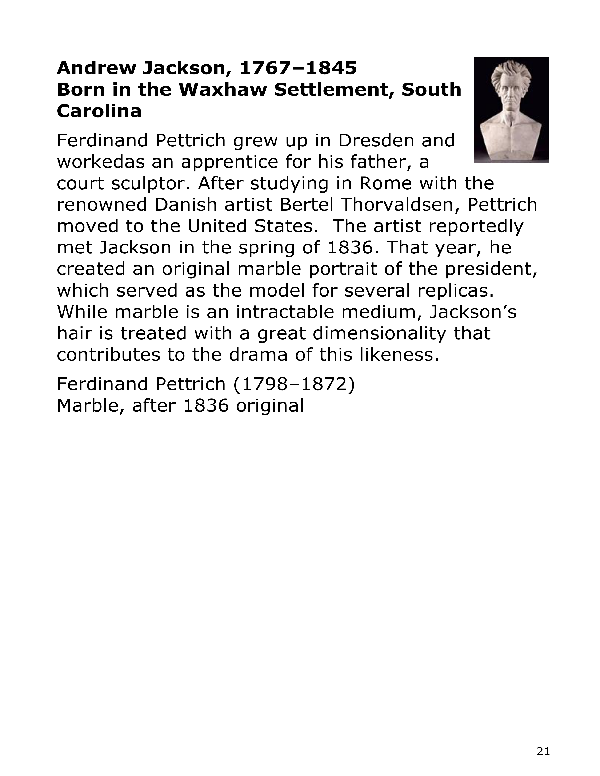 Smithsonian Institution America’s Presidents Biography — page 21
