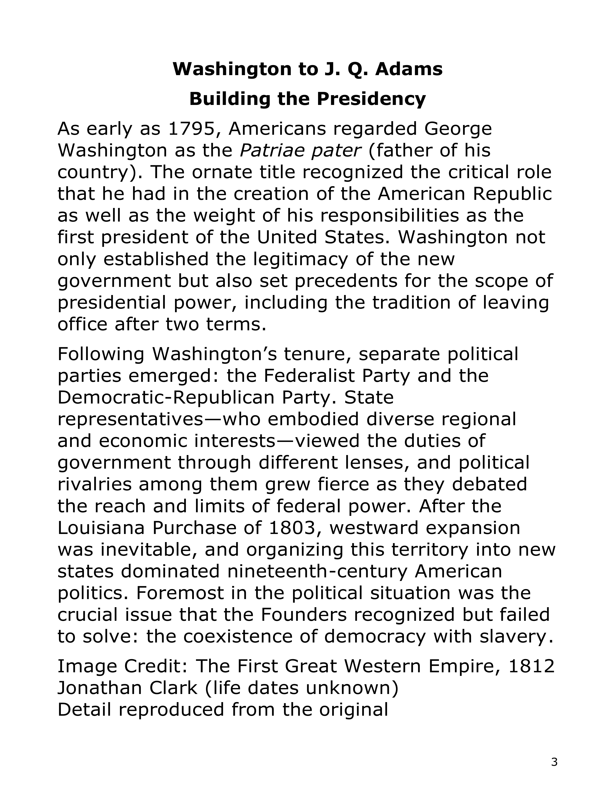 Smithsonian Institution America’s Presidents Biography — page 3