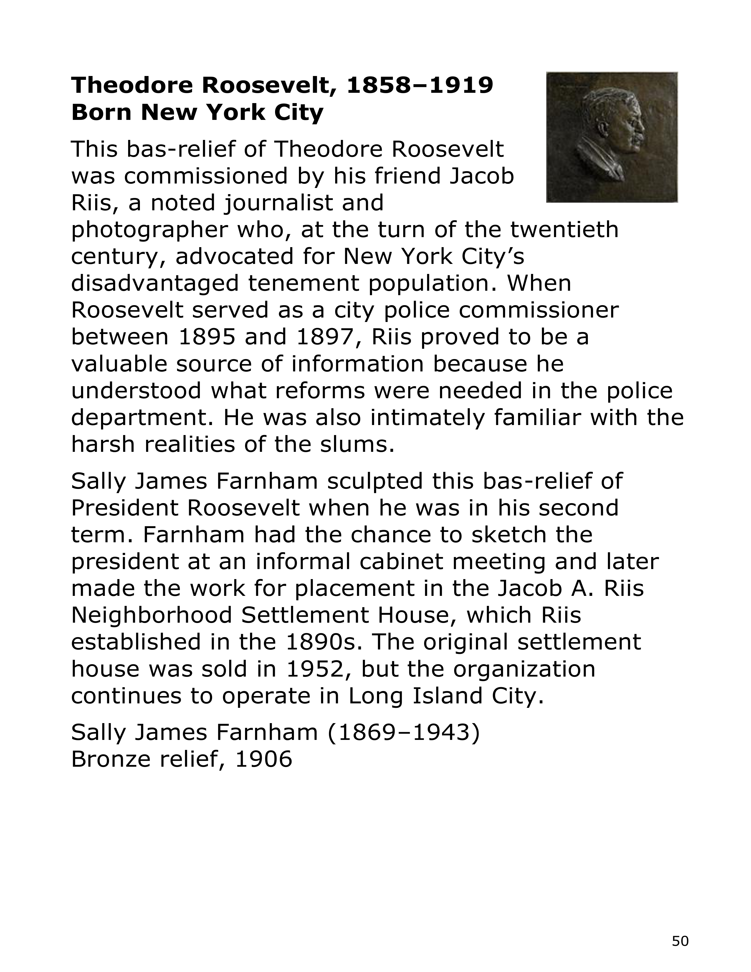 Smithsonian Institution America’s Presidents Biography — page 50