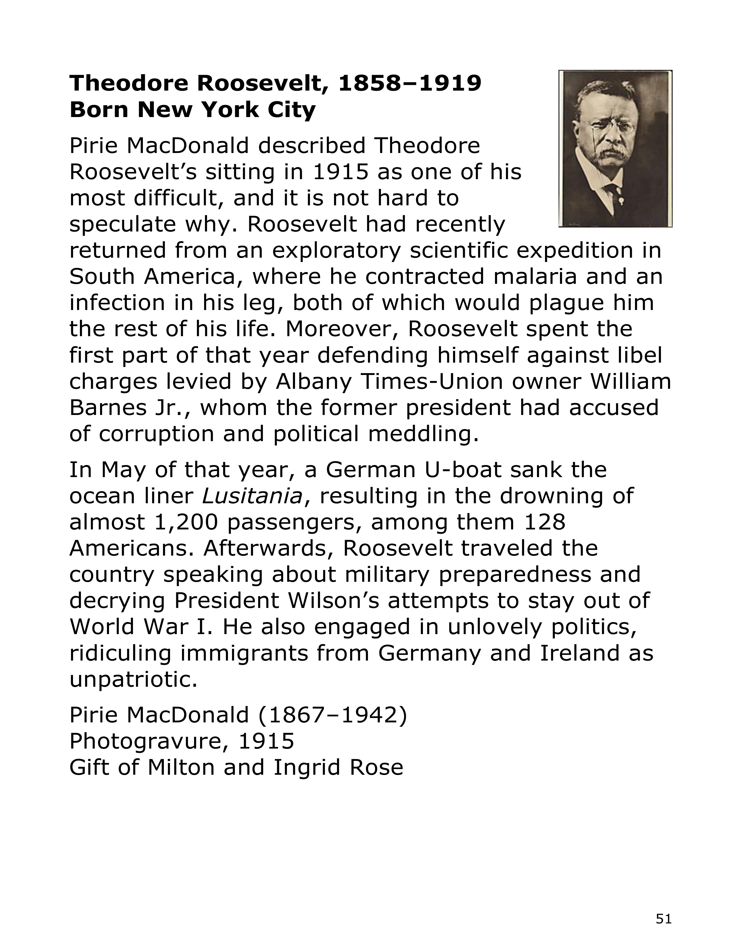 Smithsonian Institution America’s Presidents Biography — page 51