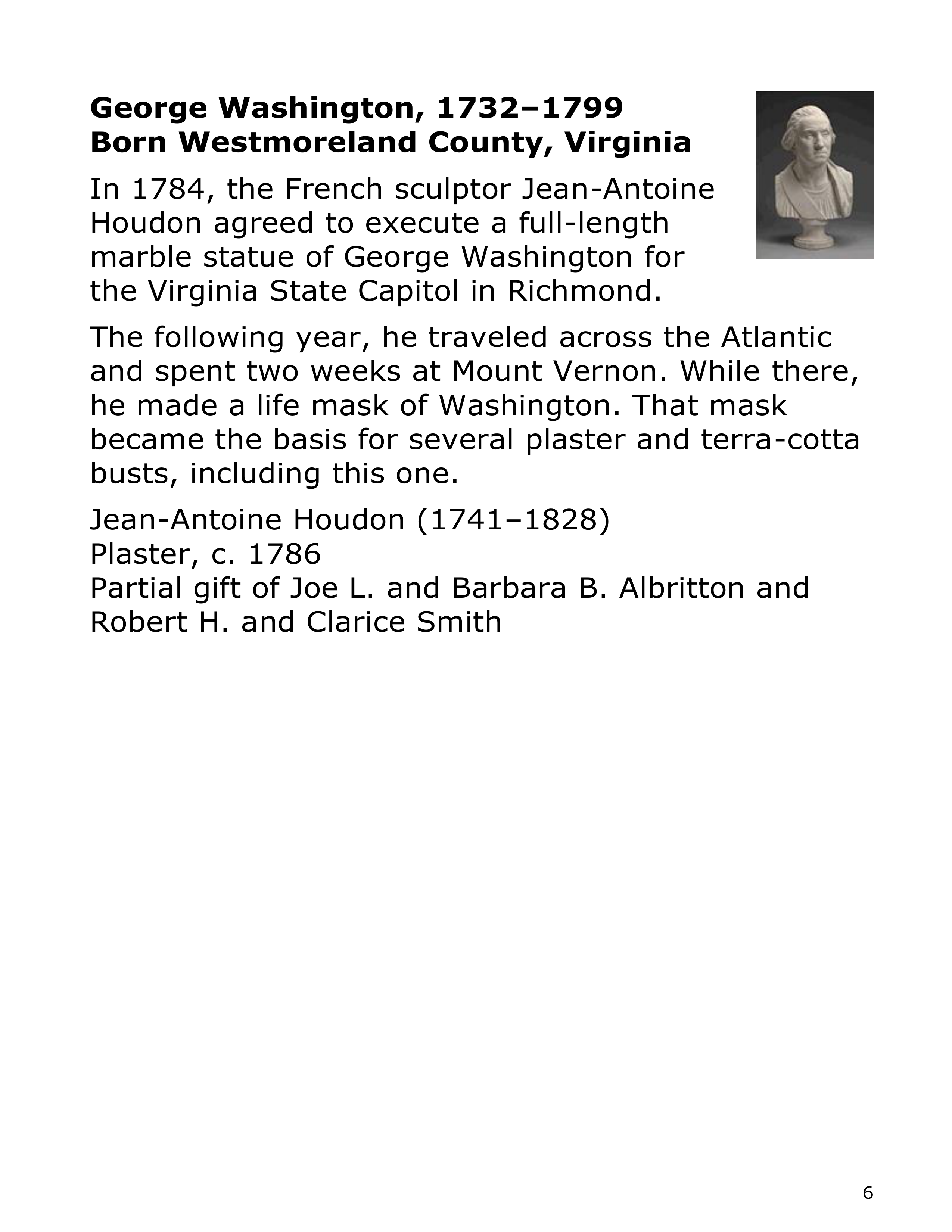 Smithsonian Institution America’s Presidents Biography — page 6