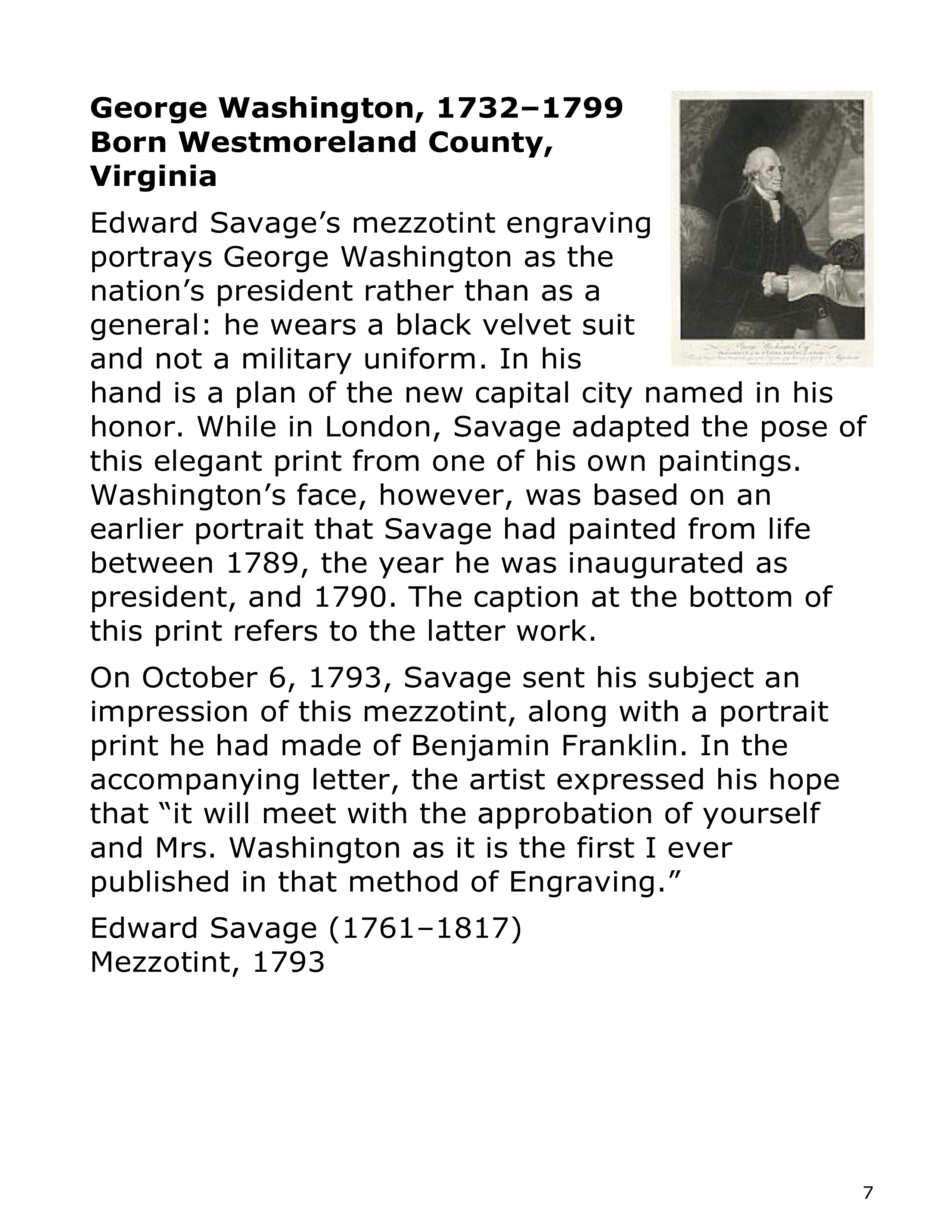 Smithsonian Institution America’s Presidents Biography — page 7