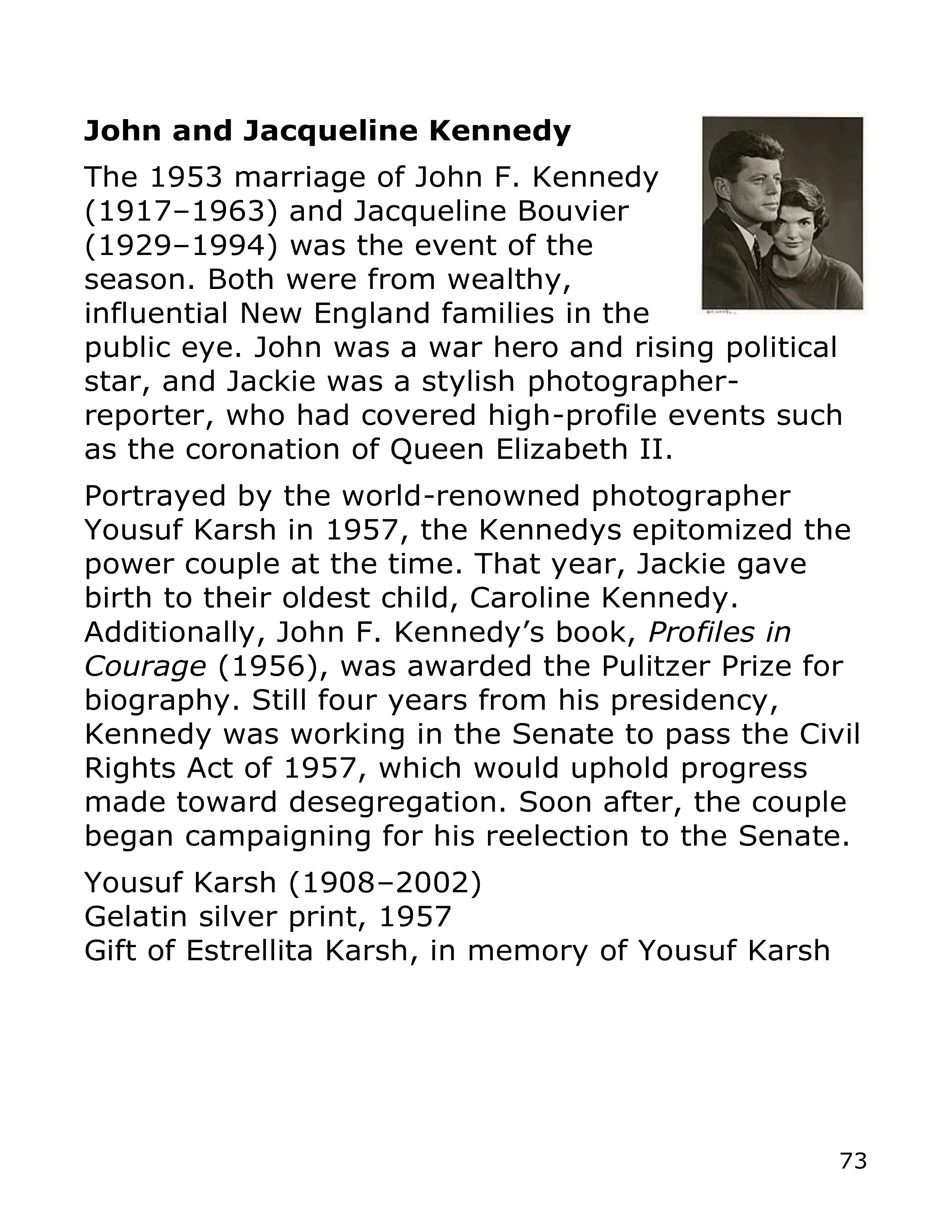 Smithsonian Institution America’s Presidents Biography — page 73