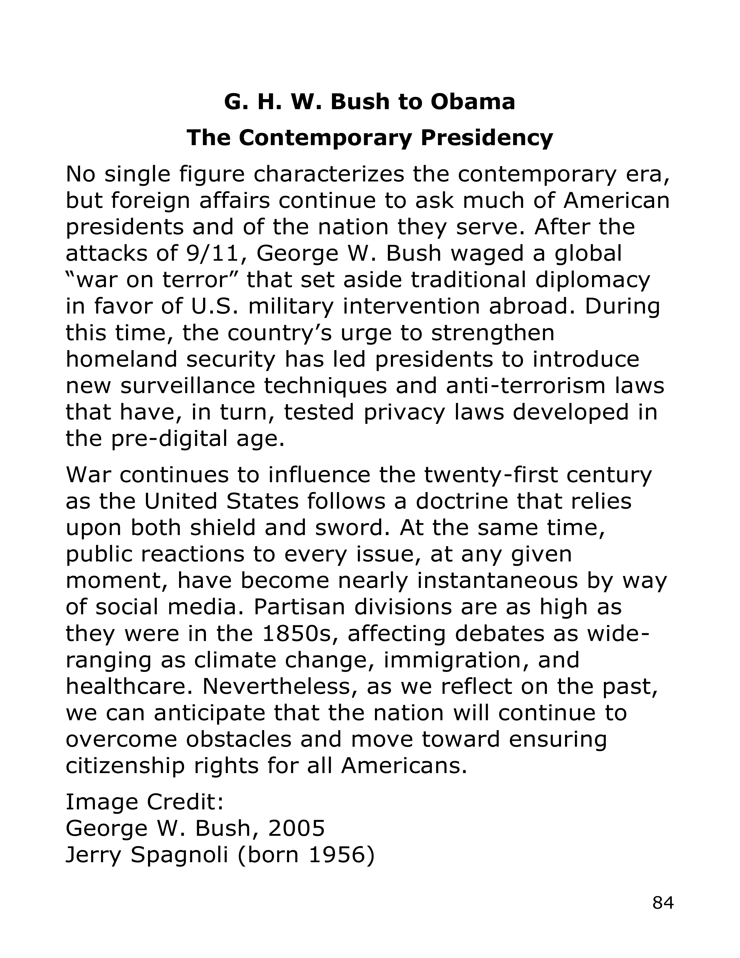 Smithsonian Institution America’s Presidents Biography — page 84