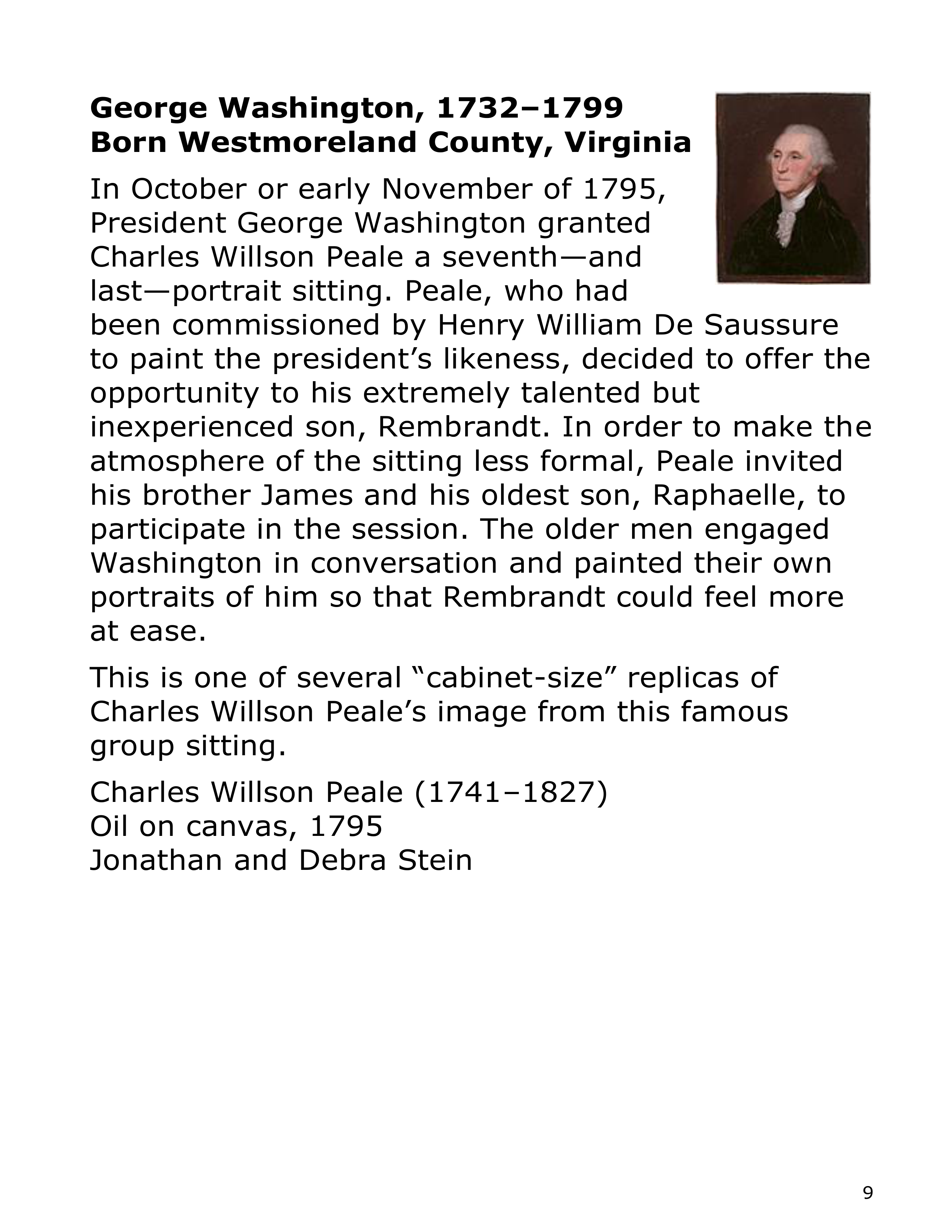 Smithsonian Institution America’s Presidents Biography — page 9