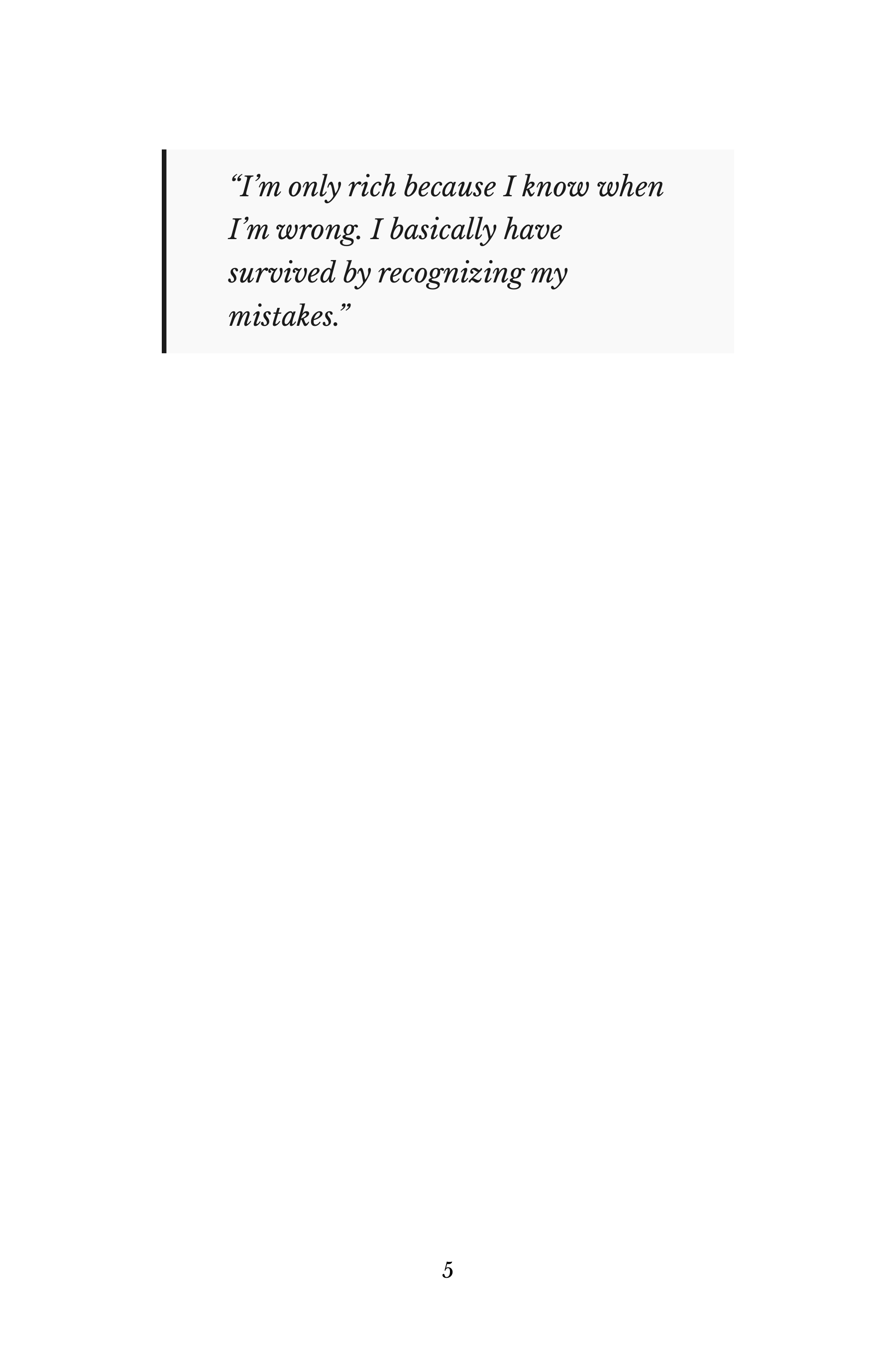 Soros on Soros by George Soros Quantum Fund Co Founder Autobiography — page 5