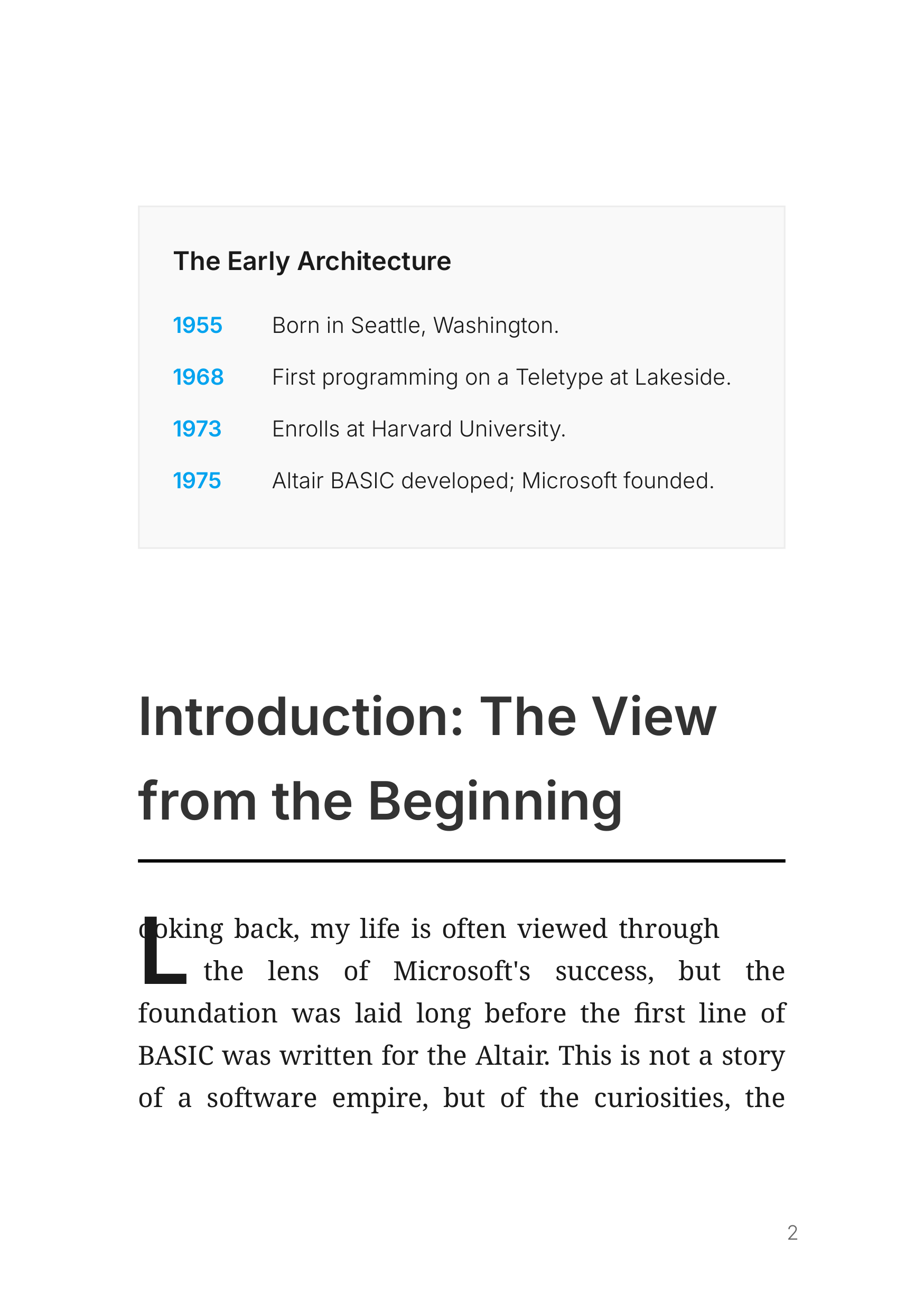 Source Code by Bill Gates Microsoft Co Founder Autobiography — page 2