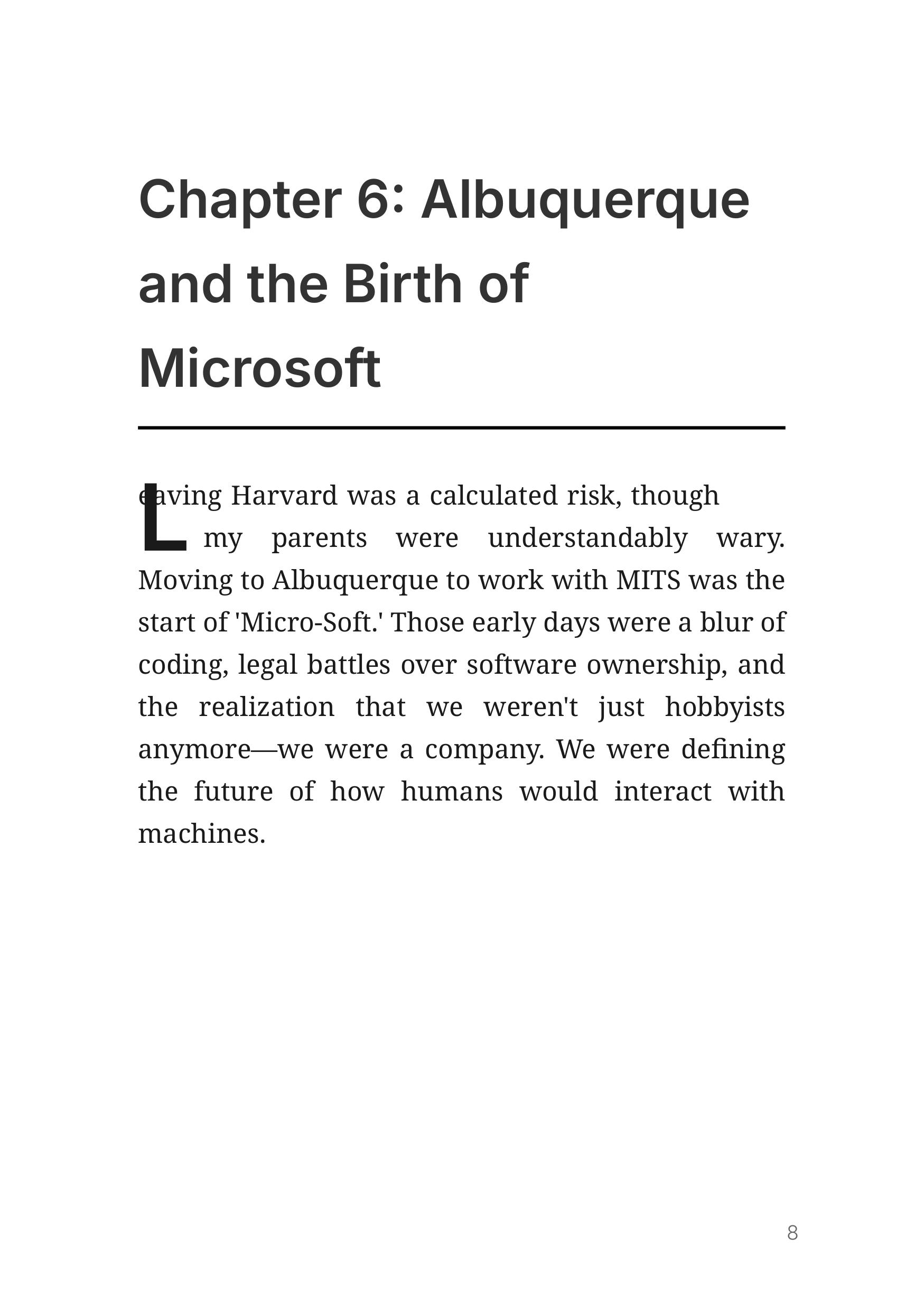 Source Code by Bill Gates Microsoft Co Founder Autobiography — page 8