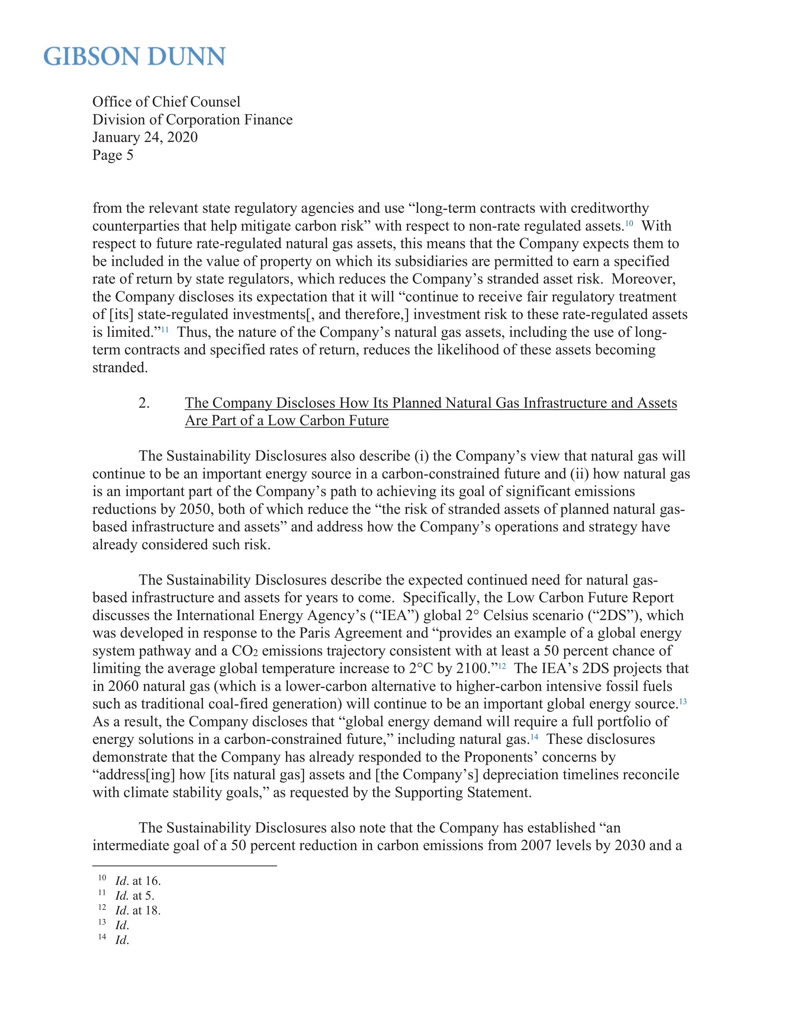 Southern Company Proposal  — page 5