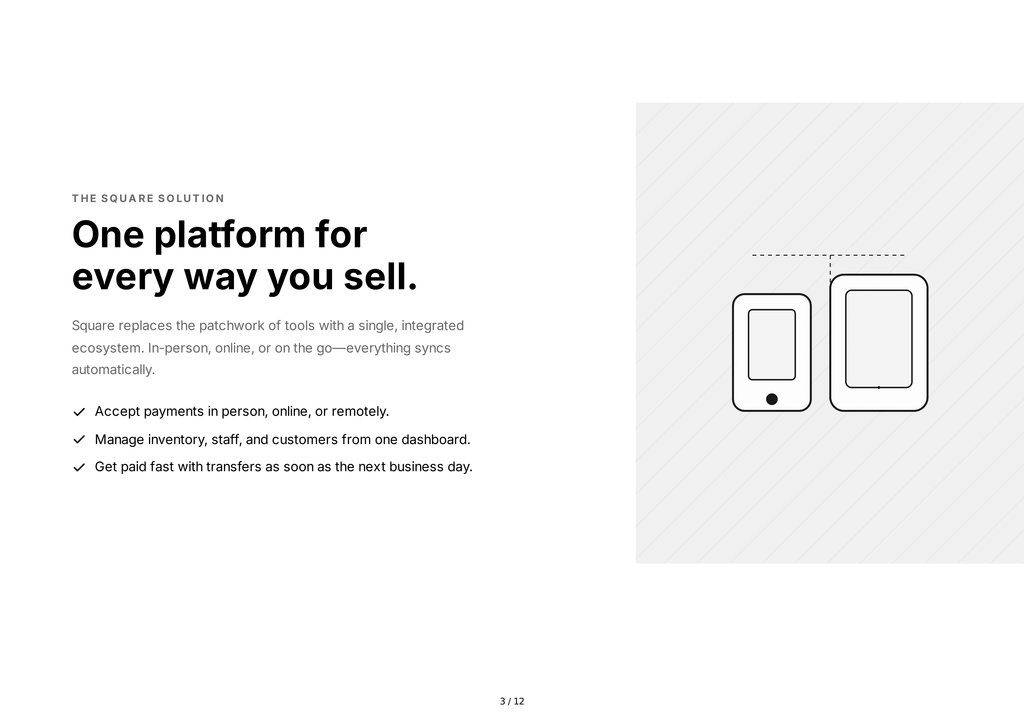 Square Sales Pitch Presentation — page 3