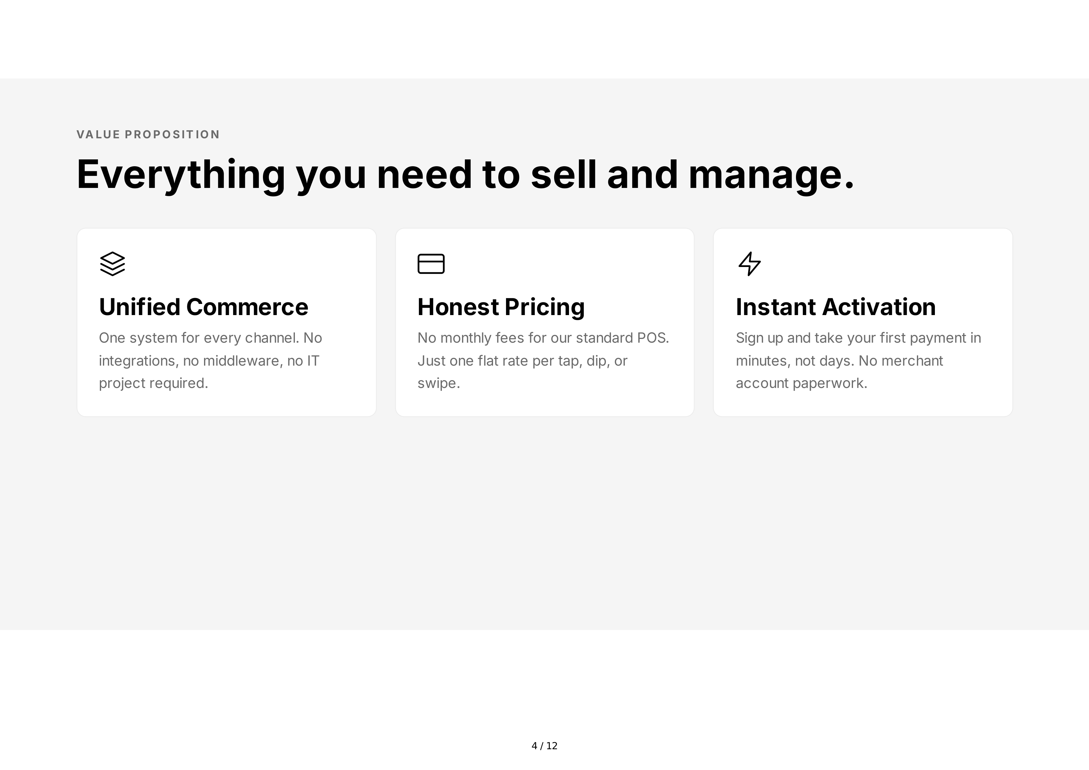 Square Sales Pitch Presentation — page 4