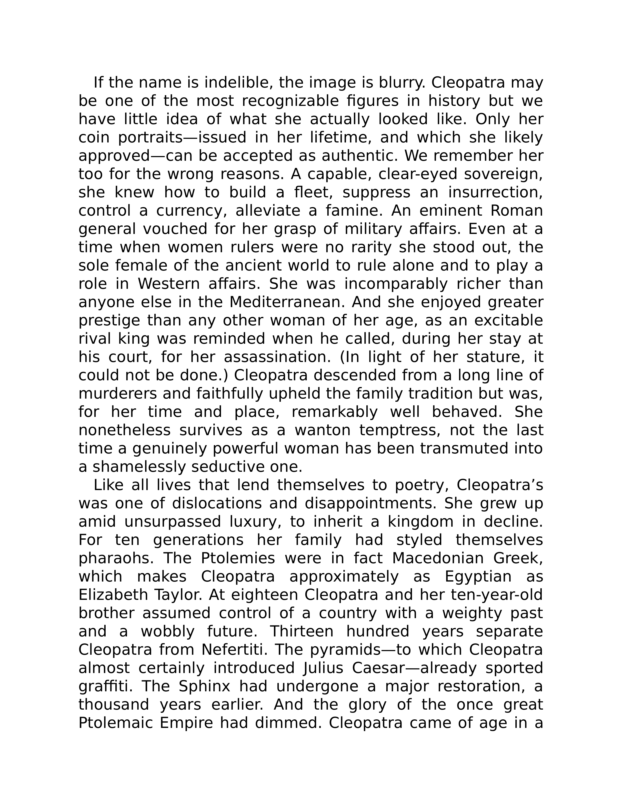 Stacy Schiff Cleopatra A Life Biography — page 11