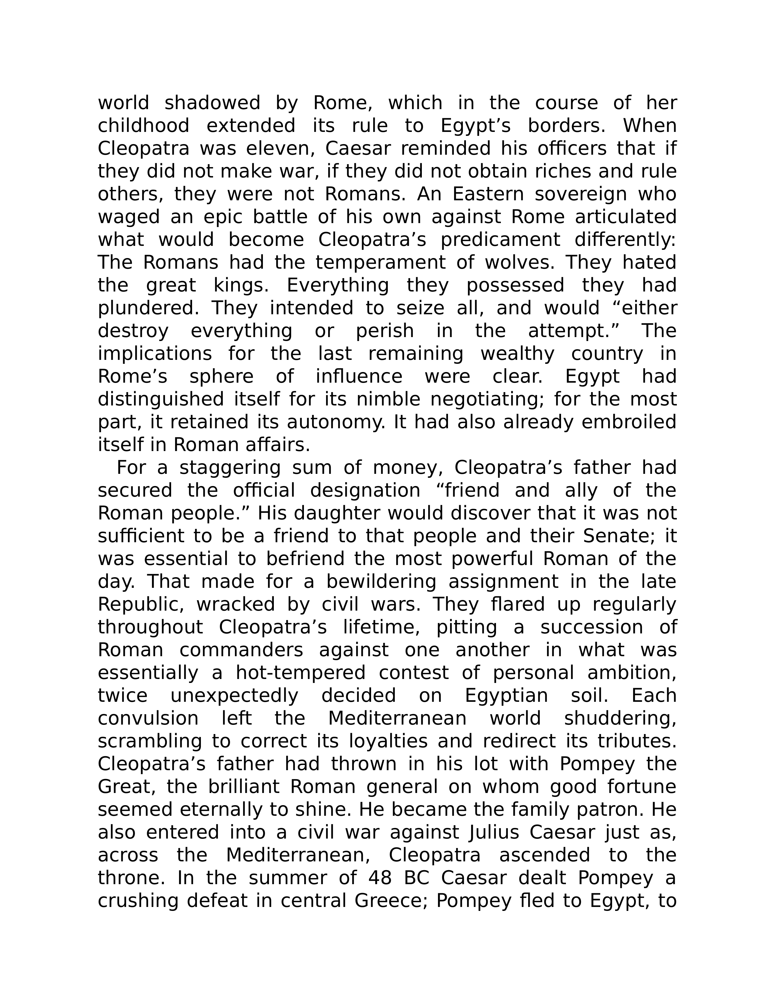 Stacy Schiff Cleopatra A Life Biography — page 12