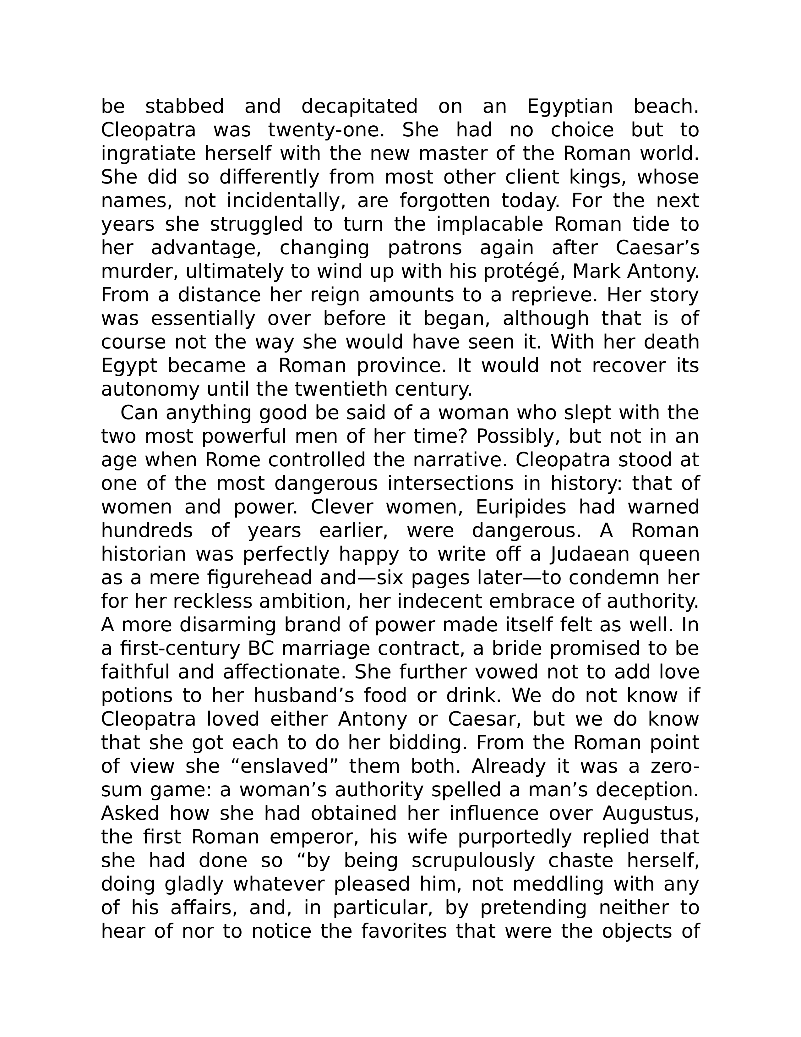 Stacy Schiff Cleopatra A Life Biography — page 13