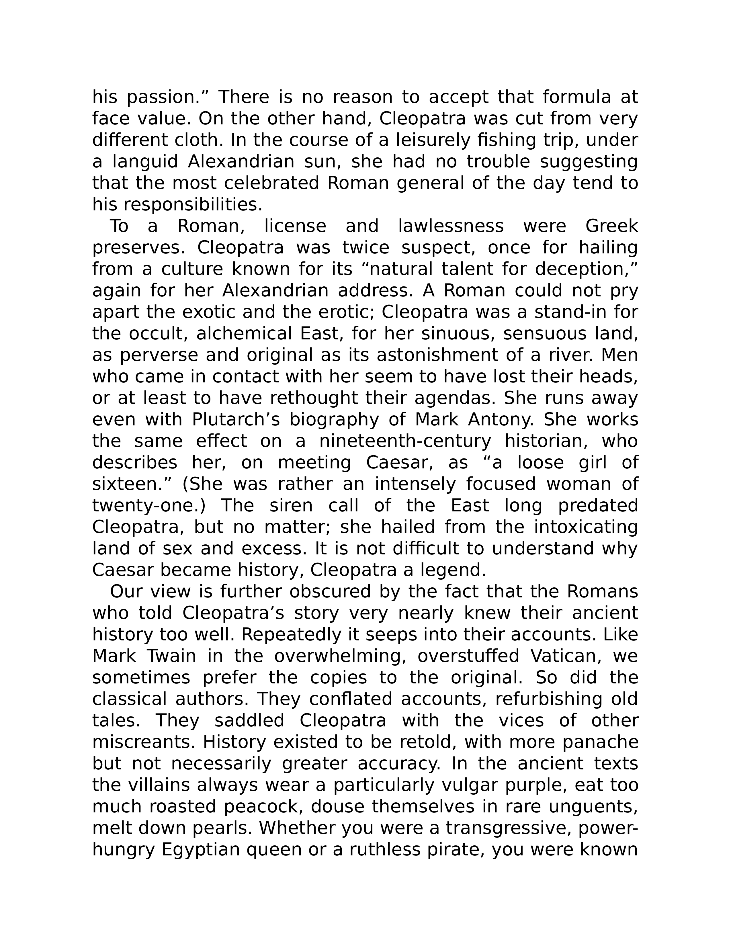 Stacy Schiff Cleopatra A Life Biography — page 14