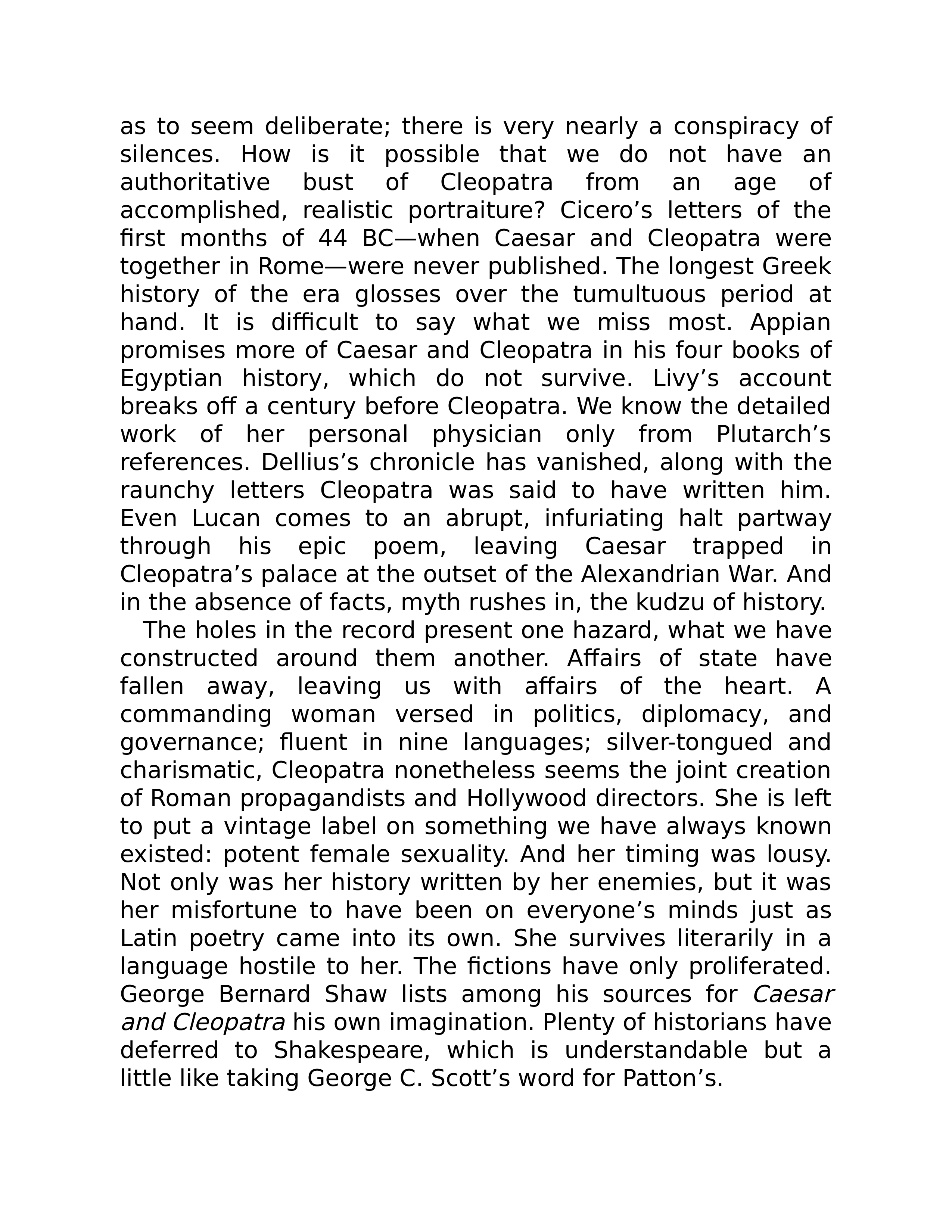 Stacy Schiff Cleopatra A Life Biography — page 16