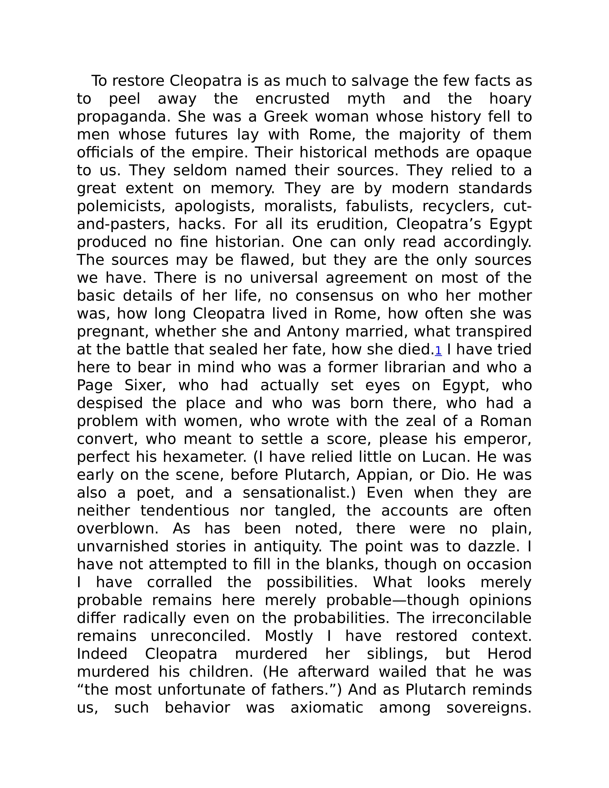 Stacy Schiff Cleopatra A Life Biography — page 17