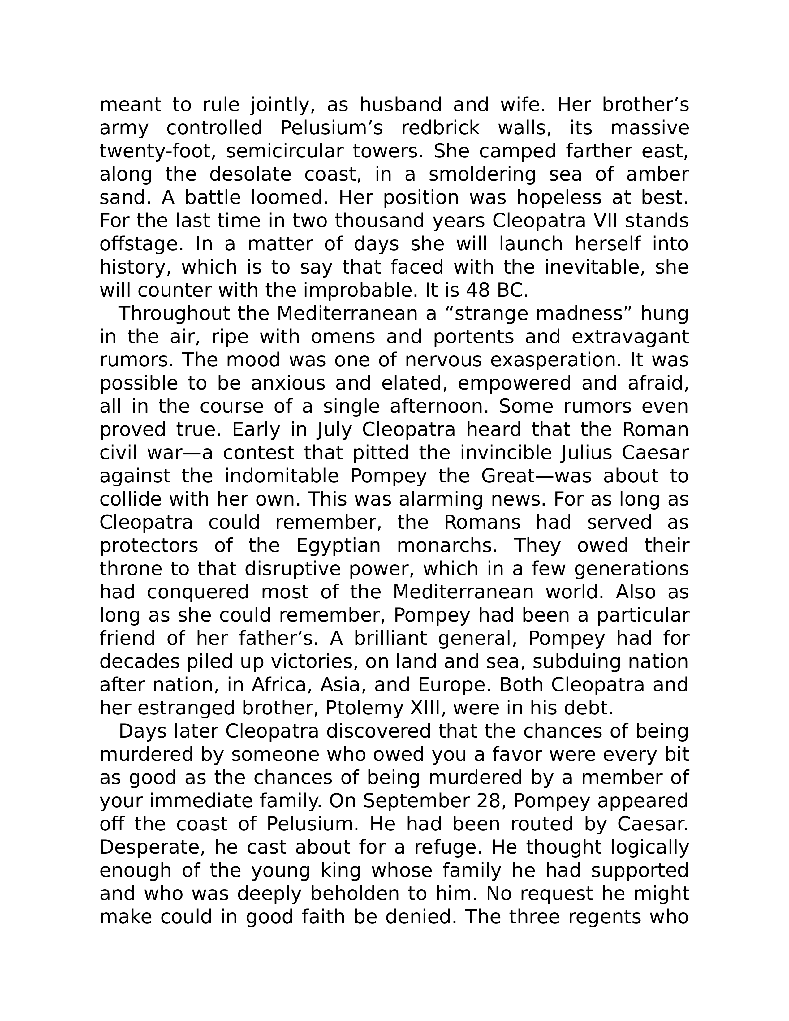 Stacy Schiff Cleopatra A Life Biography — page 21