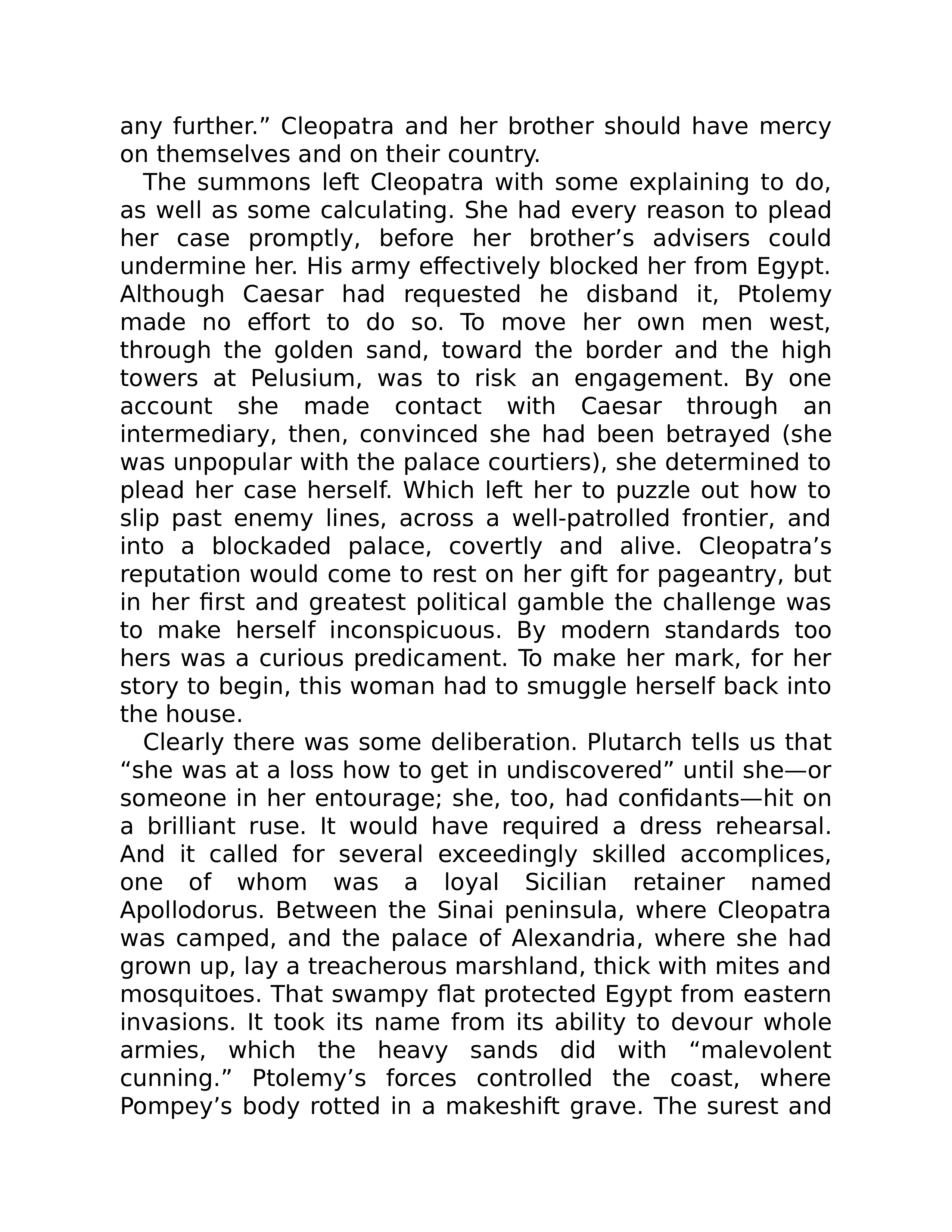 Stacy Schiff Cleopatra A Life Biography — page 24