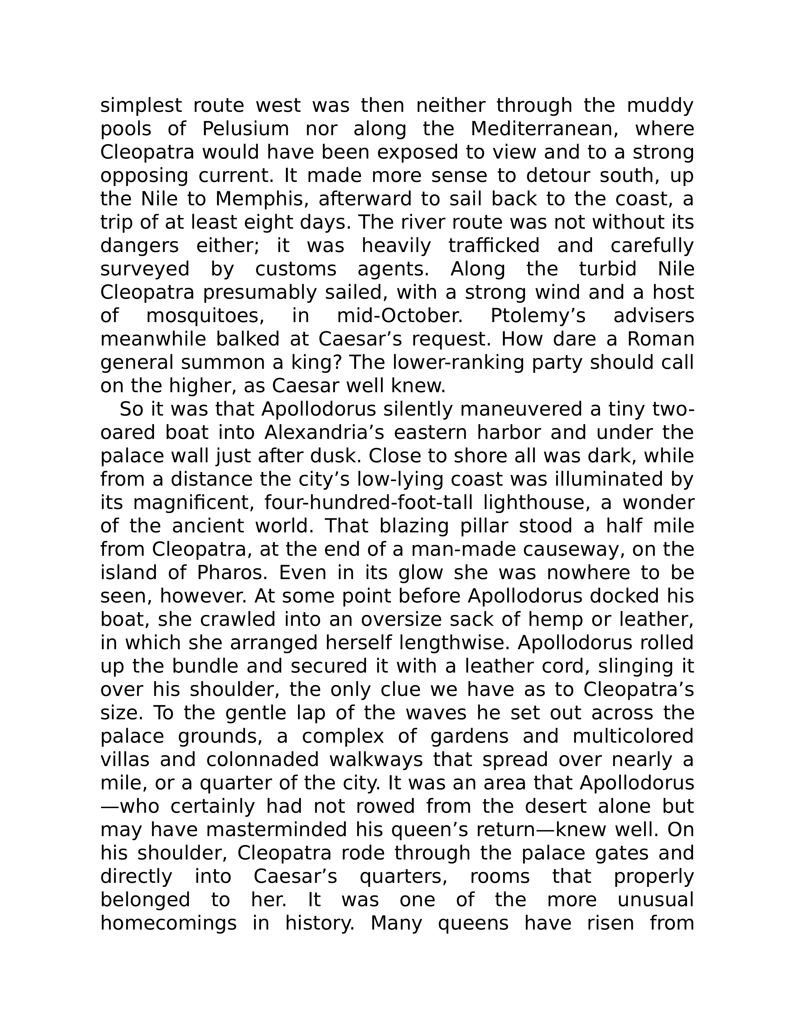 Stacy Schiff Cleopatra A Life Biography — page 25