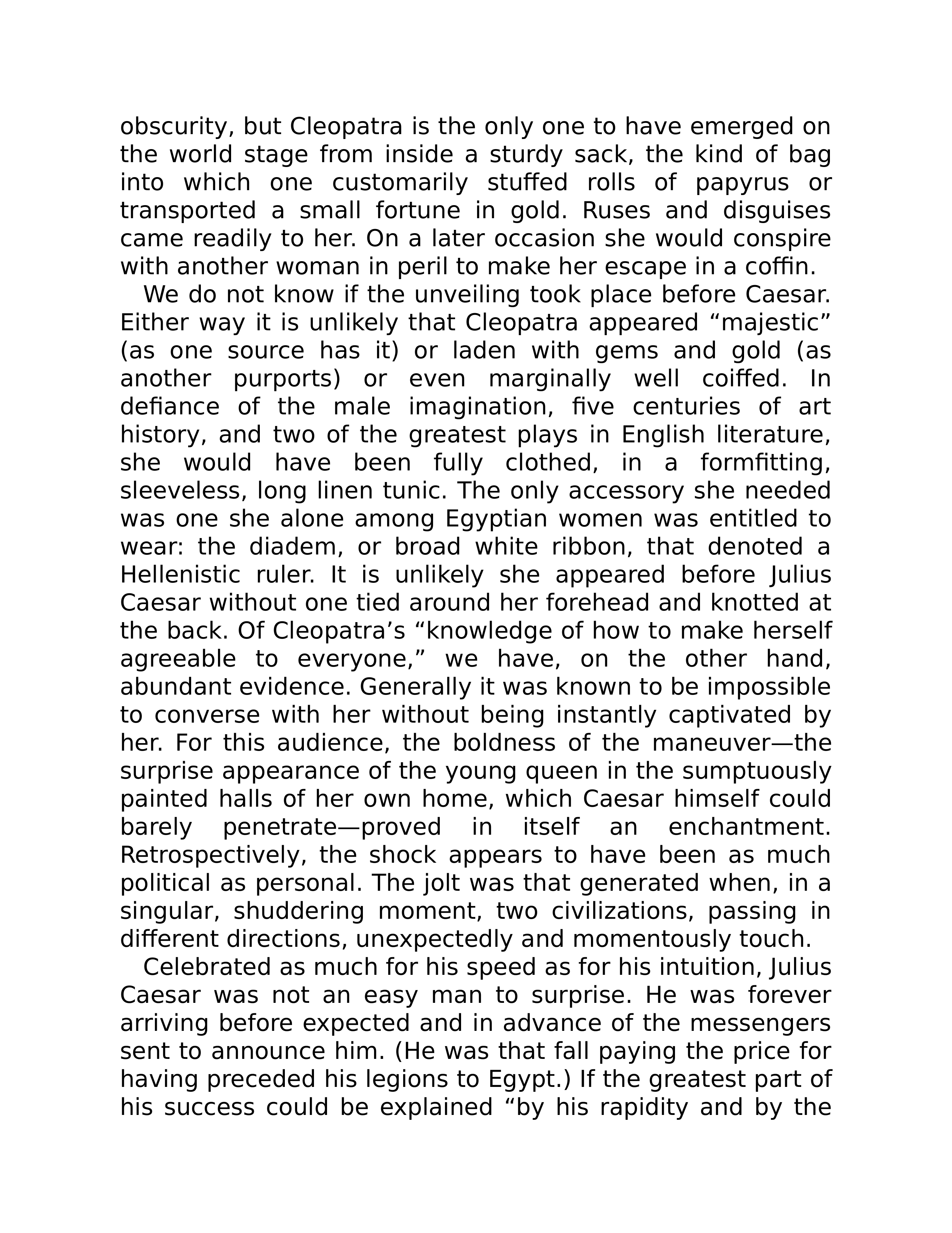 Stacy Schiff Cleopatra A Life Biography — page 26