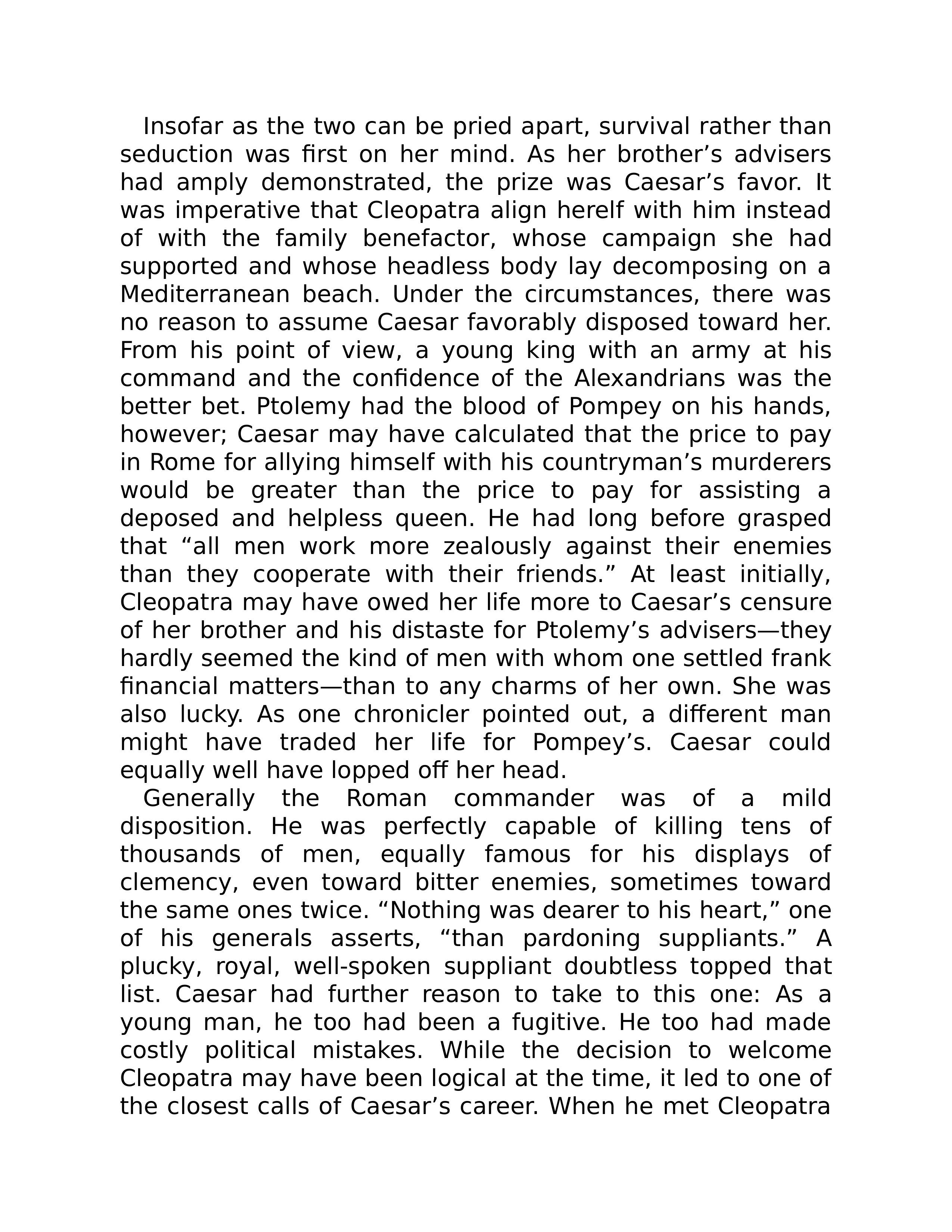 Stacy Schiff Cleopatra A Life Biography — page 28