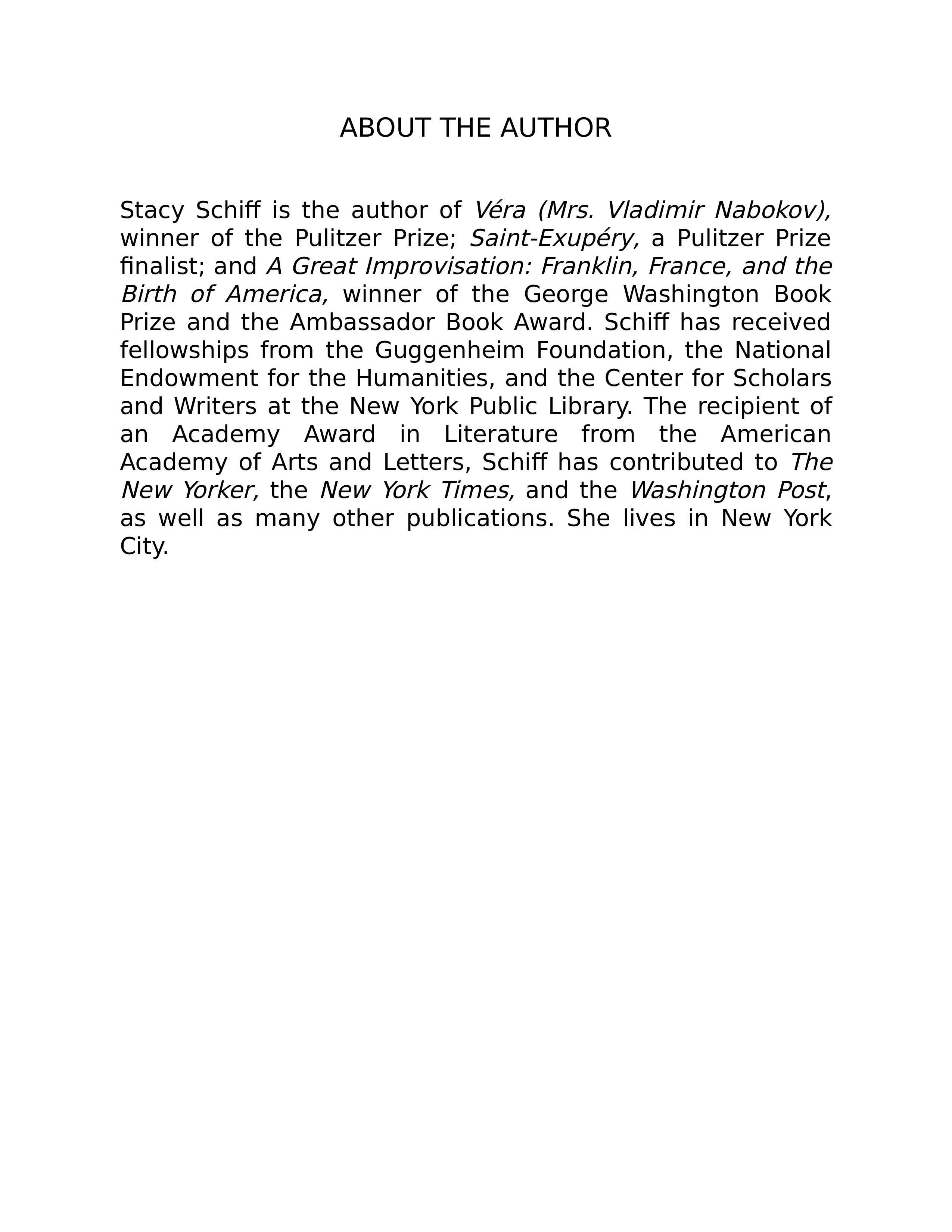 Stacy Schiff Cleopatra A Life Biography — page 4
