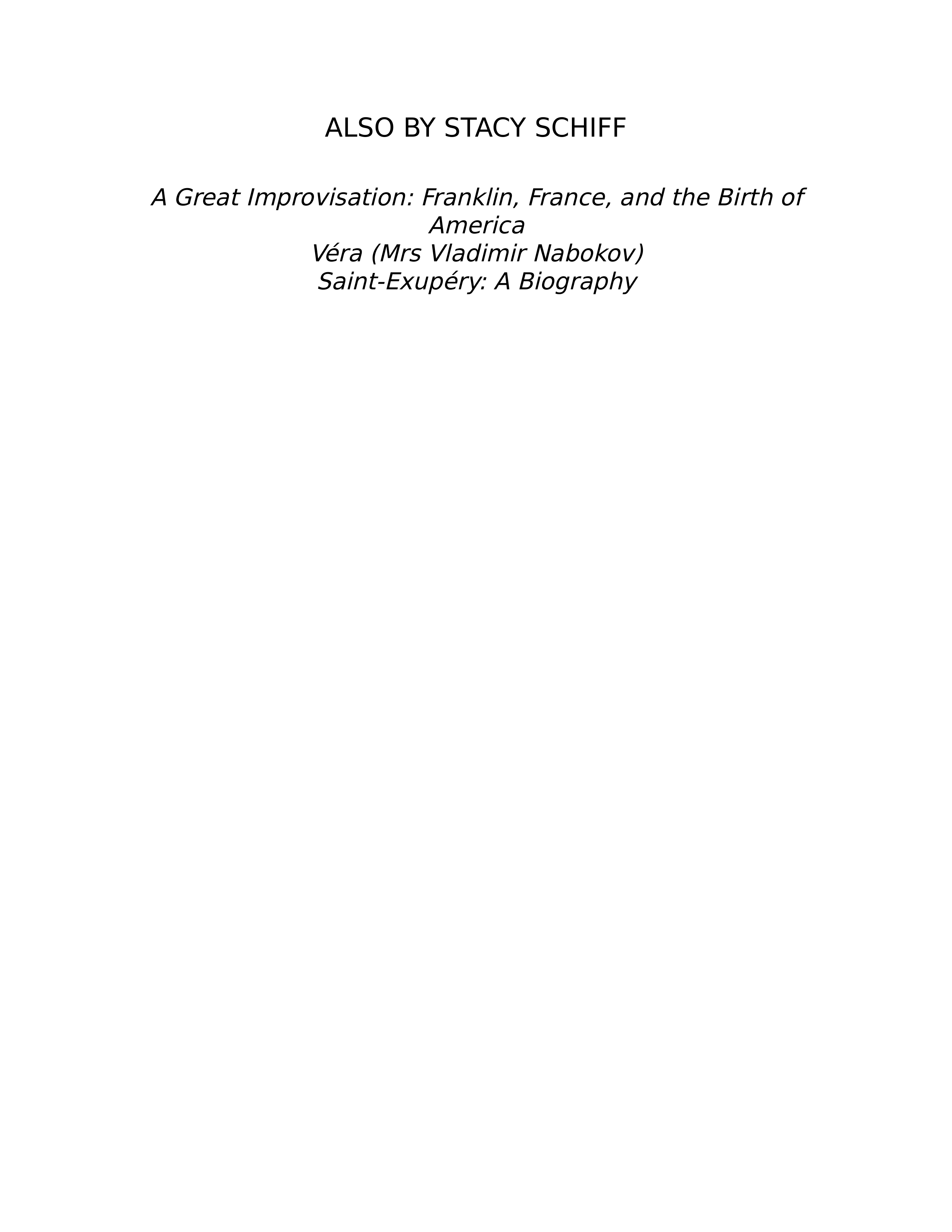 Stacy Schiff Cleopatra A Life Biography — page 5
