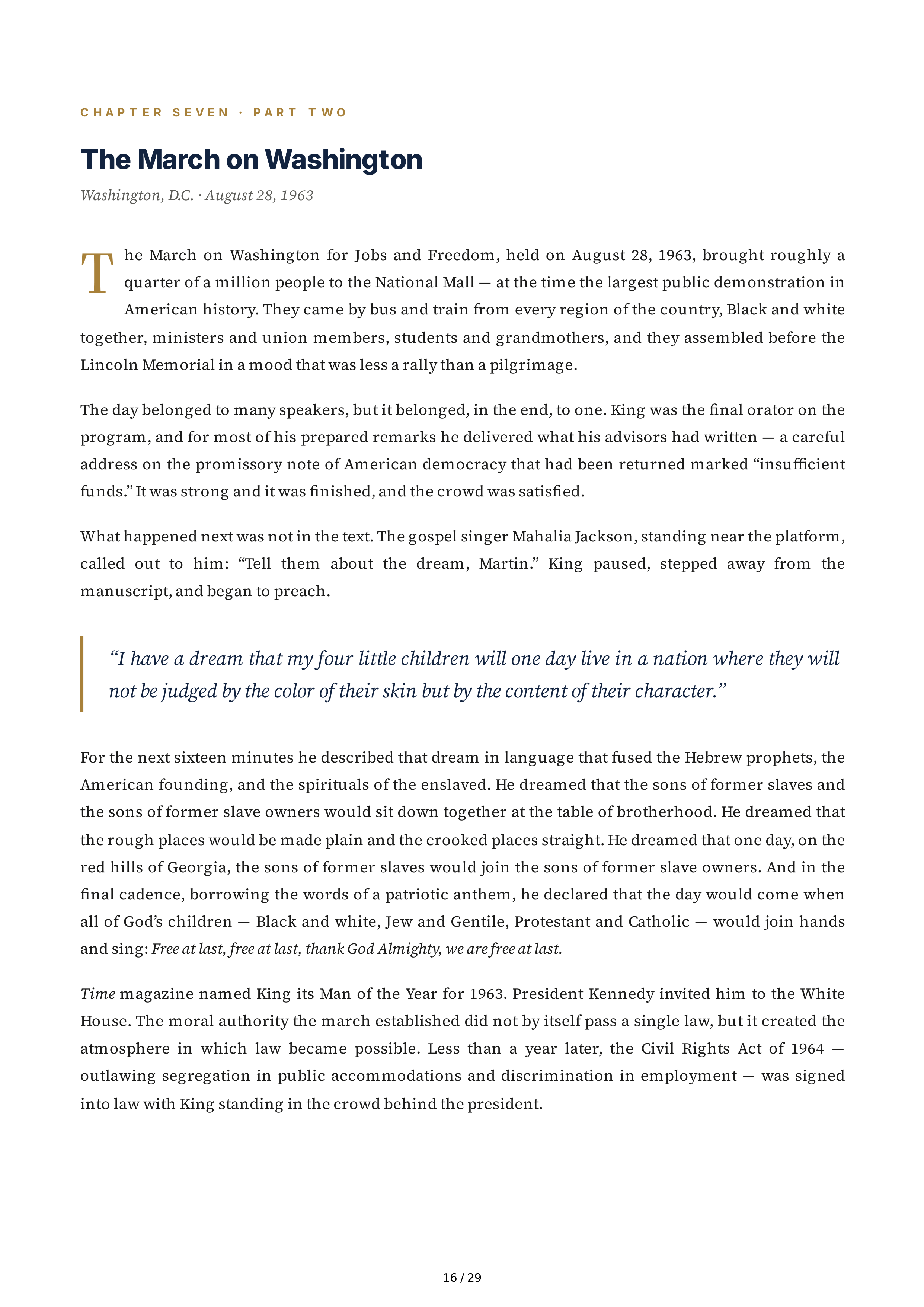 Stanford University Young King The Making of Martin Luther King Jr Biography — page 16