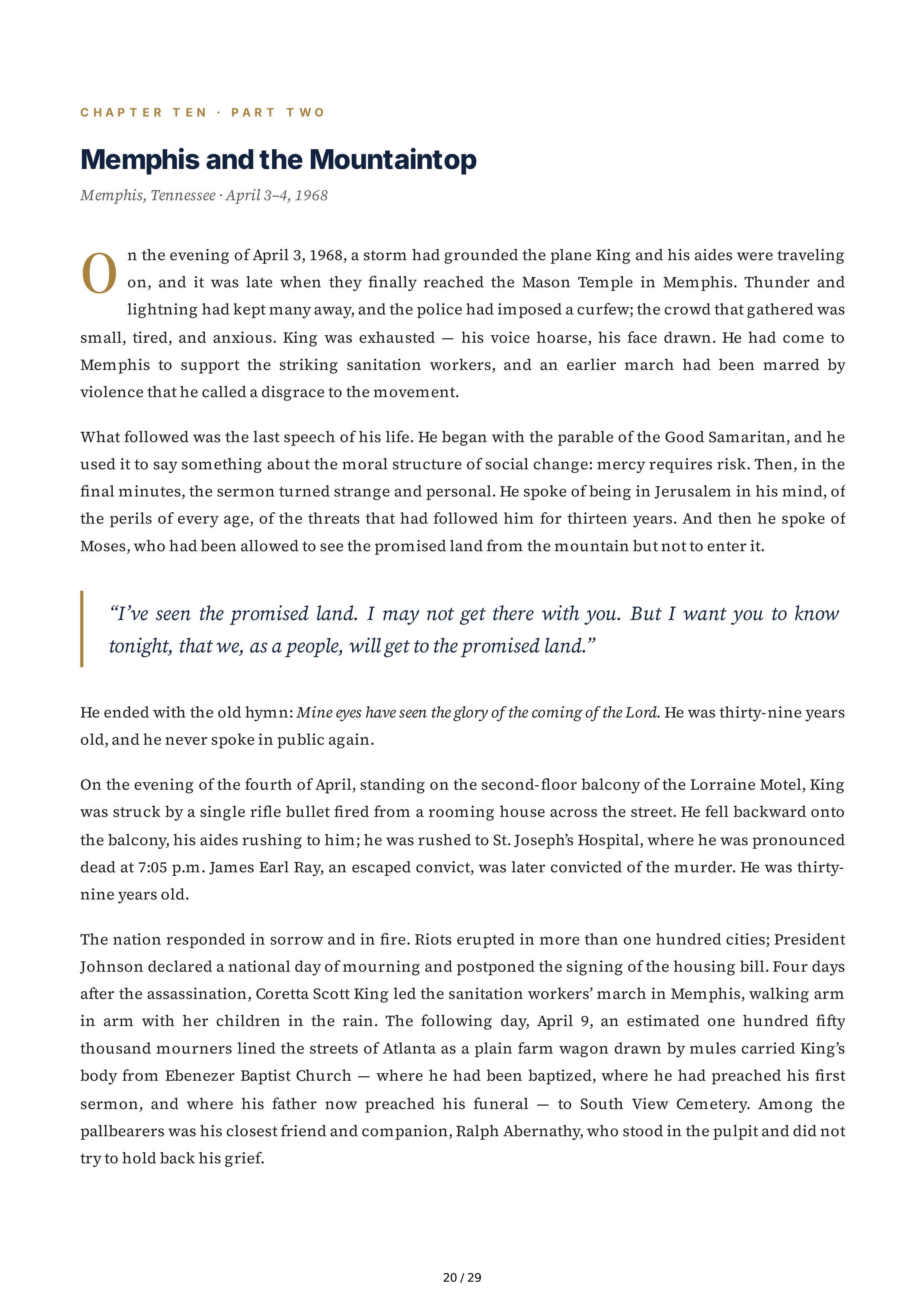 Stanford University Young King The Making of Martin Luther King Jr Biography — page 20