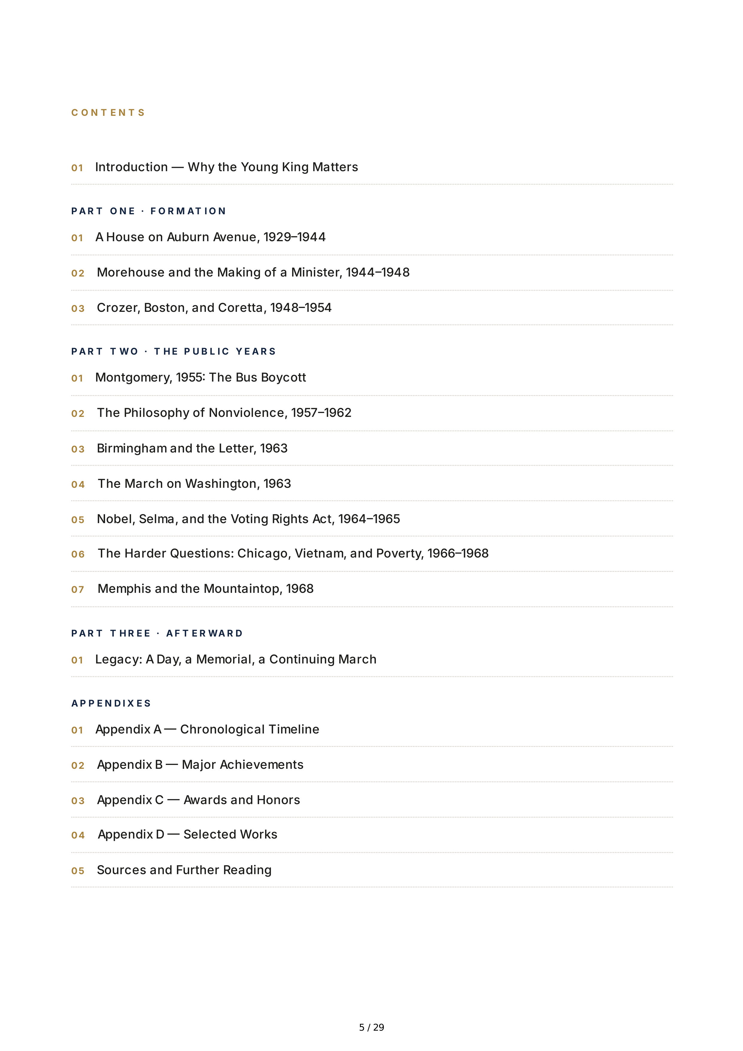 Stanford University Young King The Making of Martin Luther King Jr Biography — page 5