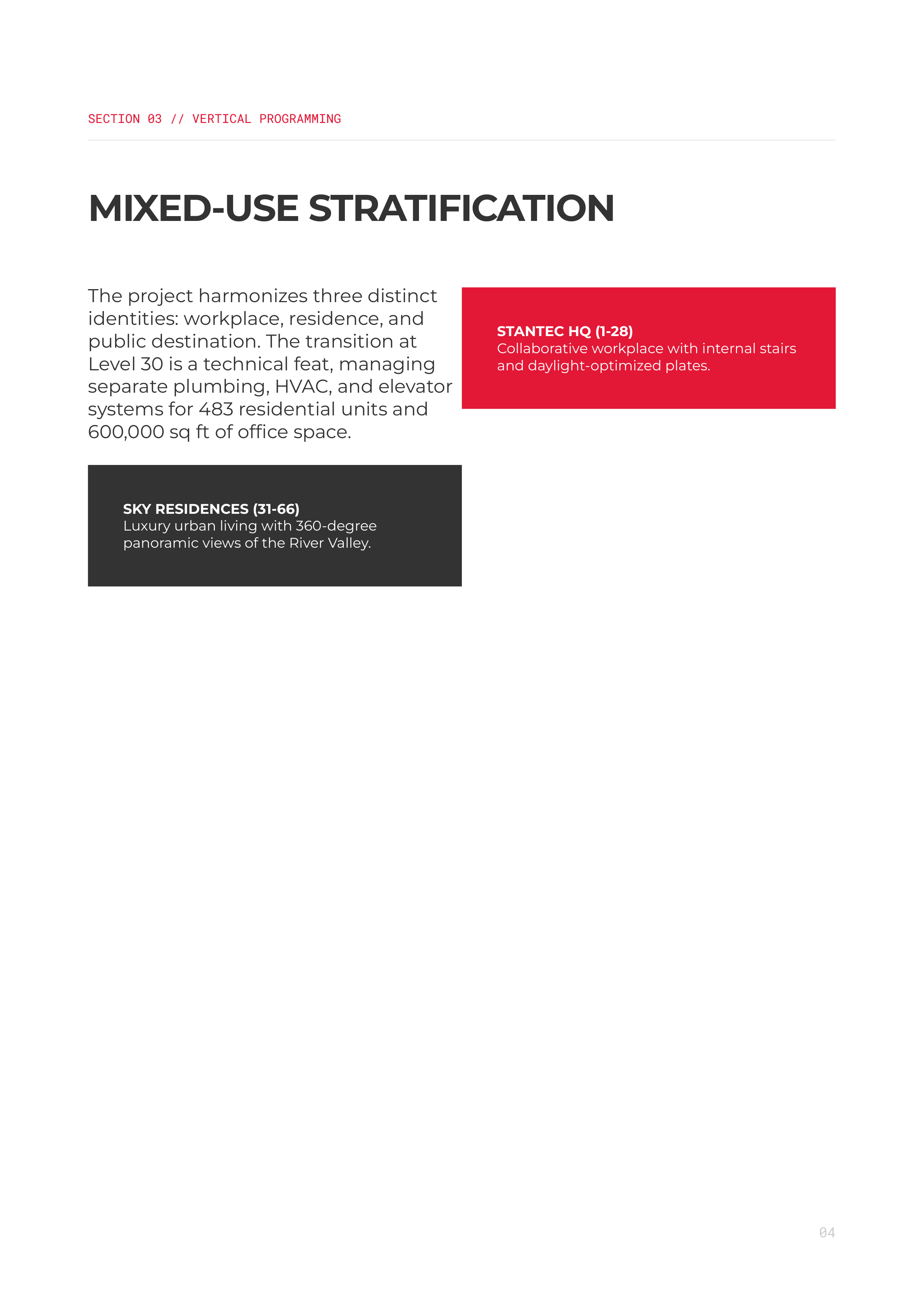 Stantec Tower & ICE District Portfolio — page 4