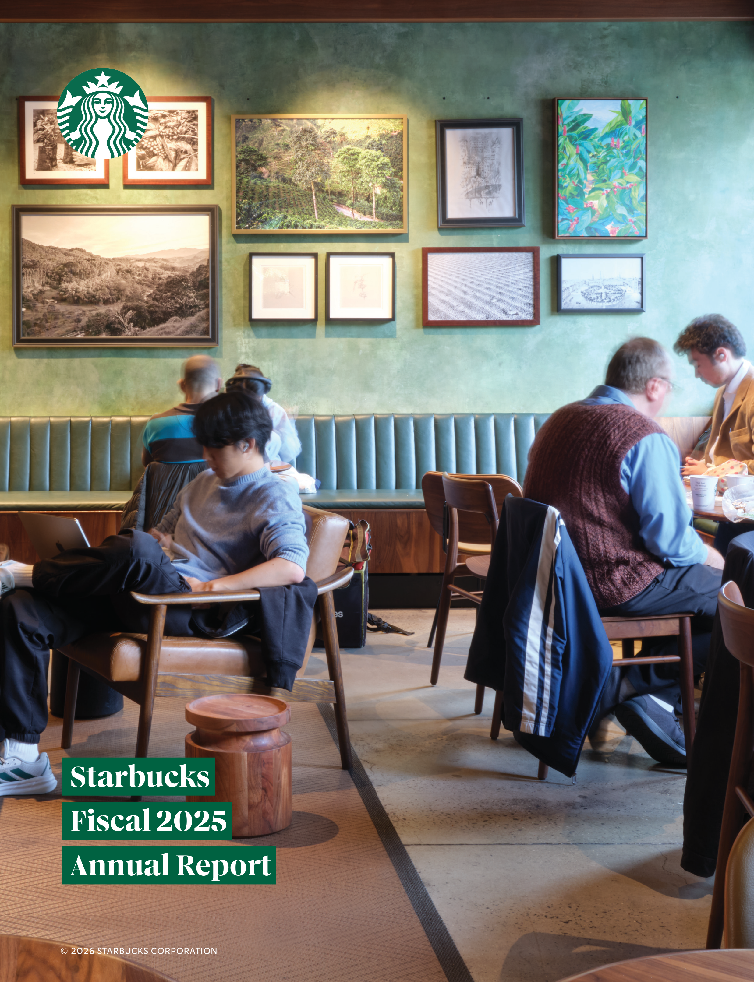 Starbucks Annual Report — page 1