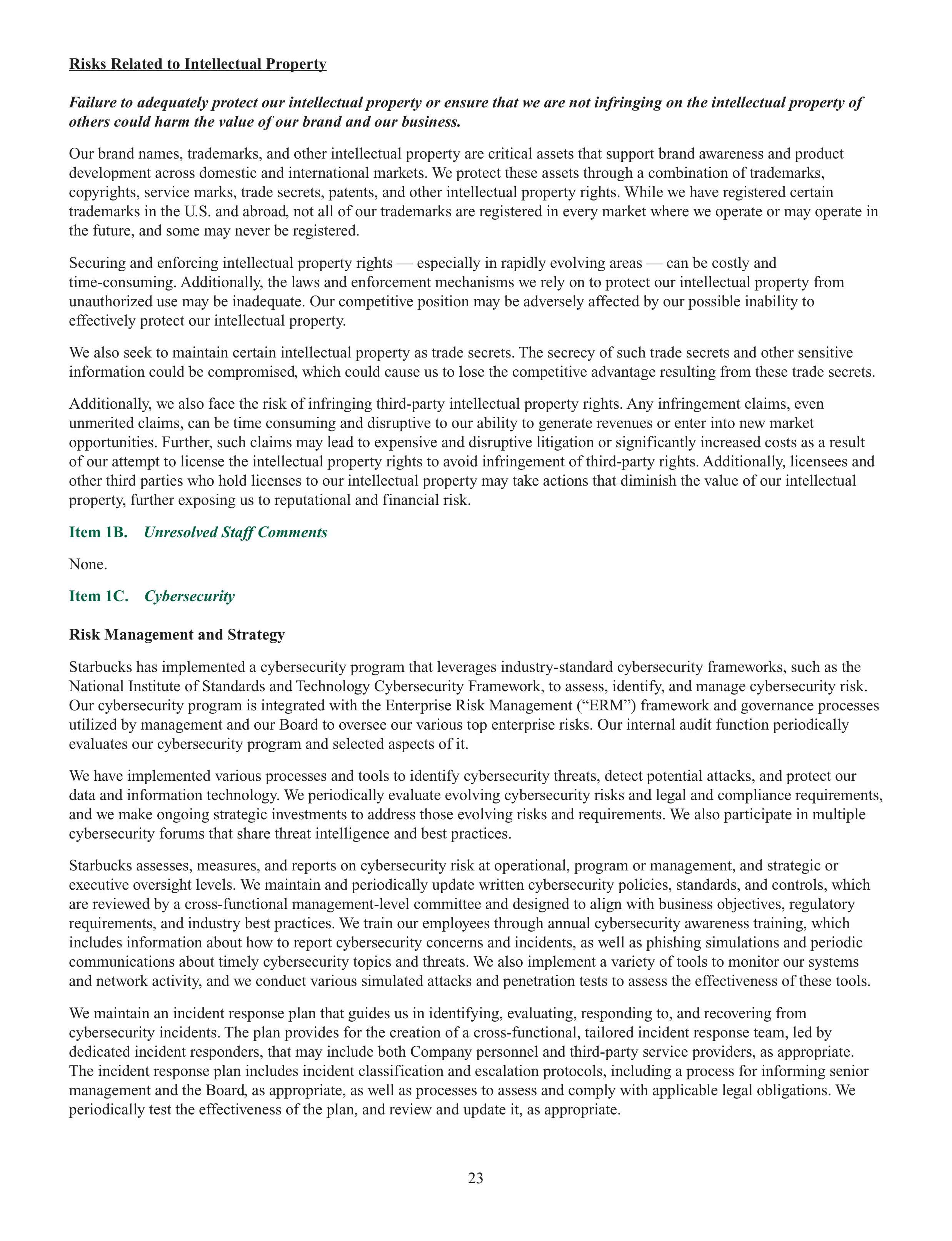 Starbucks Annual Report — page 26